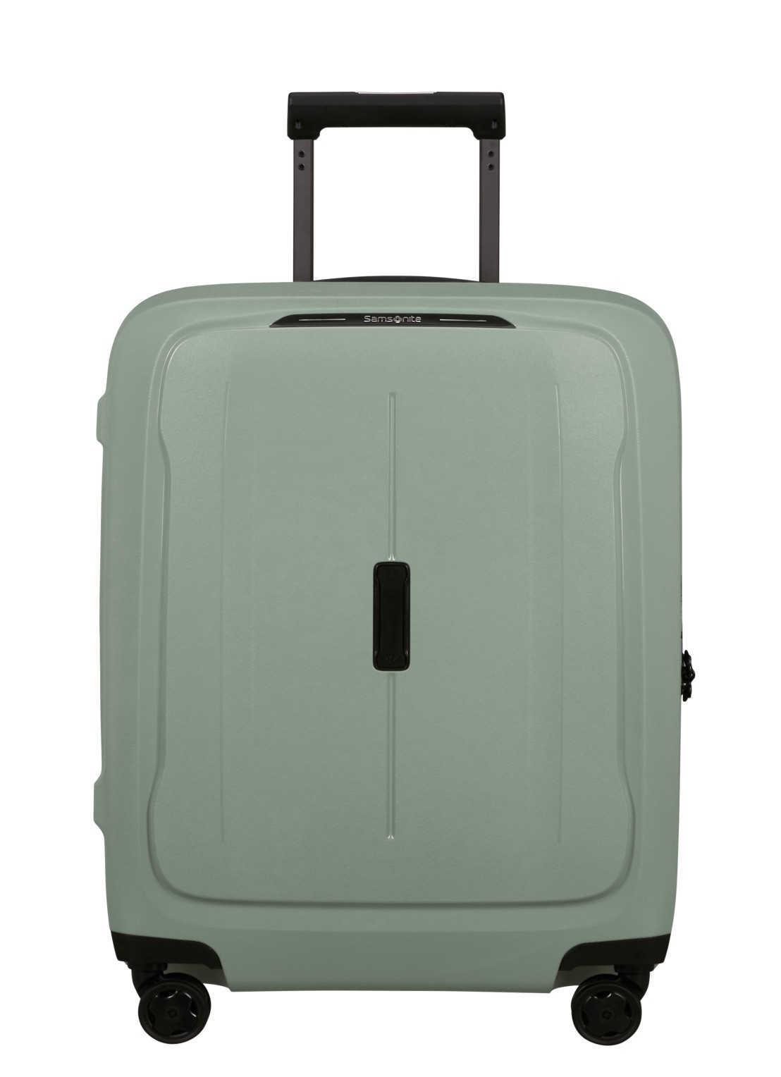 Samsonite Essens vergrootbare spinner 55 cm - voorkant 2 lichtgroen