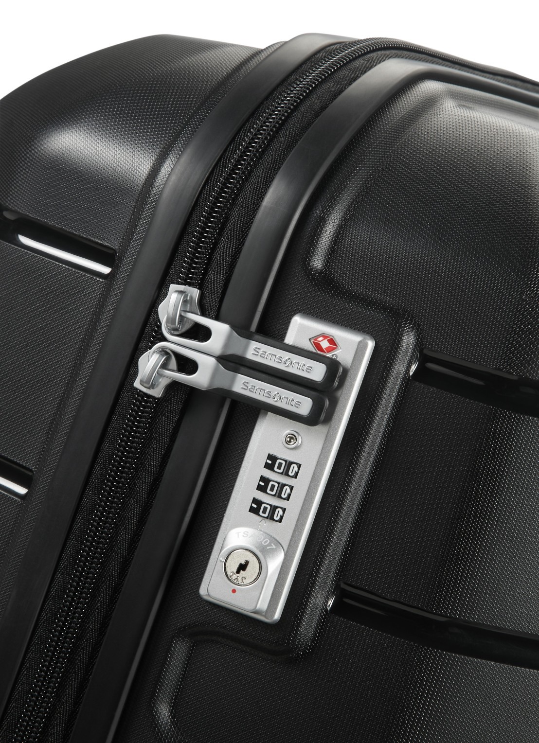 Samsonite Flux vergrootbare spinner 68 cm - detail 5 zwart