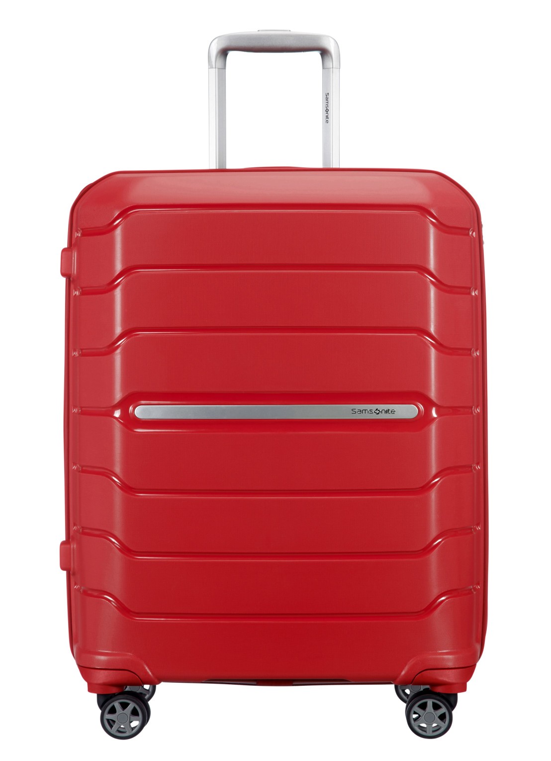 Samsonite Flux vergrootbare spinner 68 cm - voorkant rood