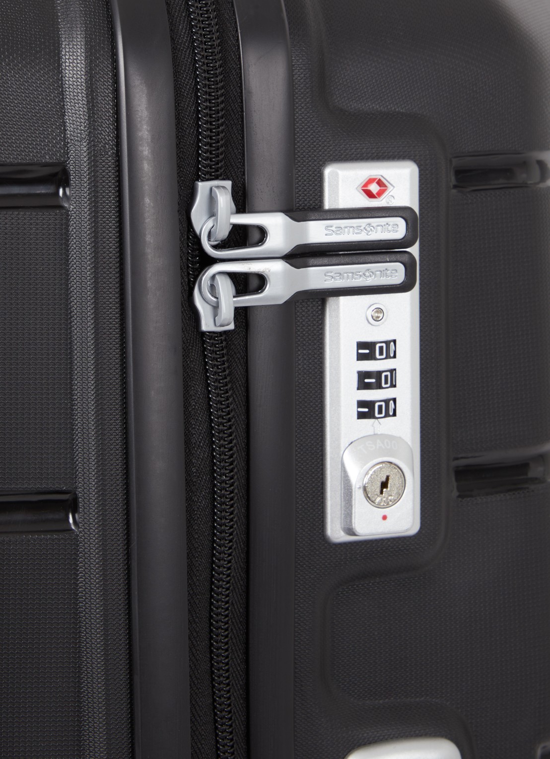 Samsonite Flux vergrootbare spinner 75 cm - detail 3 zwart
