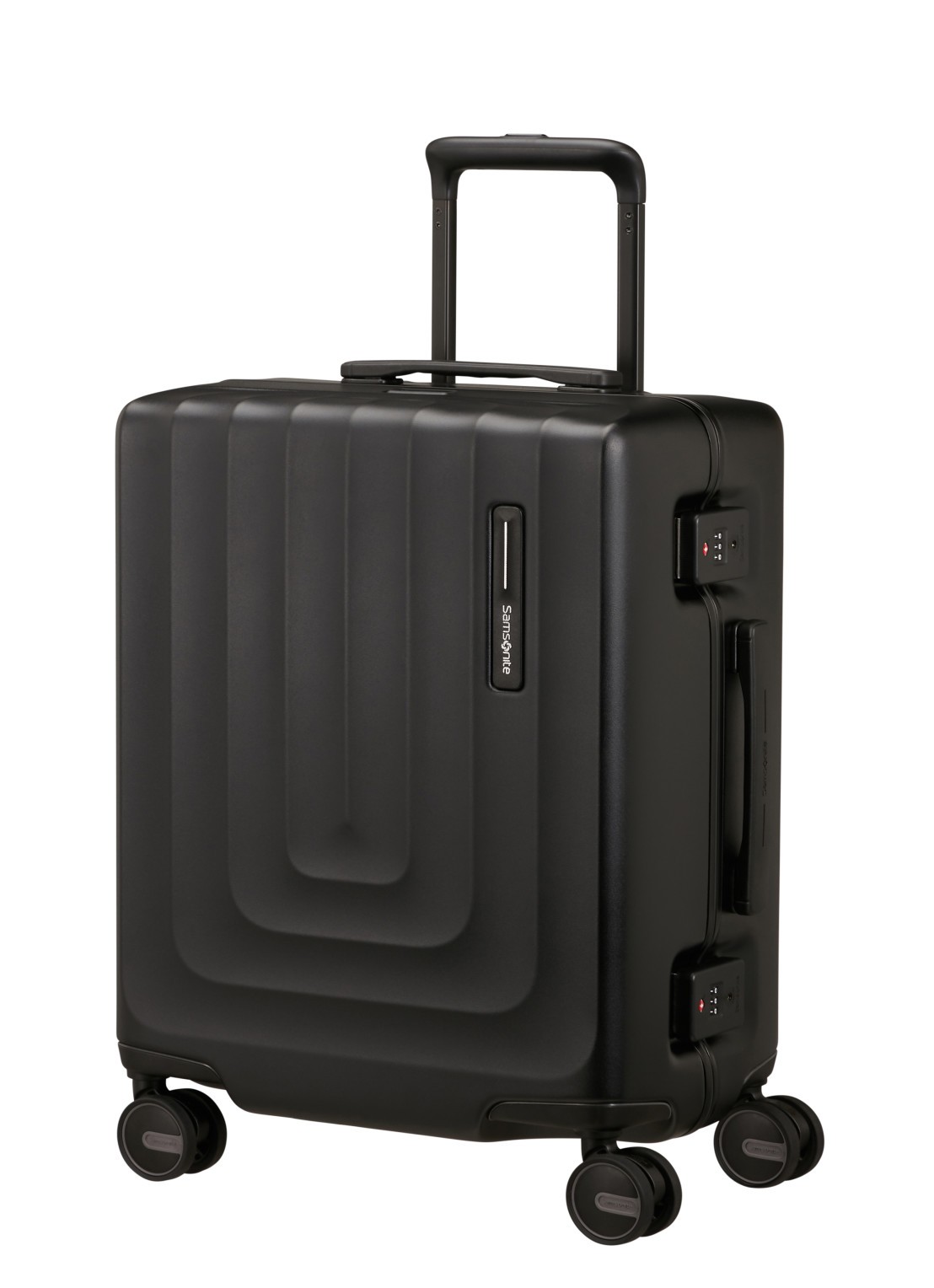 Samsonite Focus spinner 55 cm - voorkant 2 zwart
