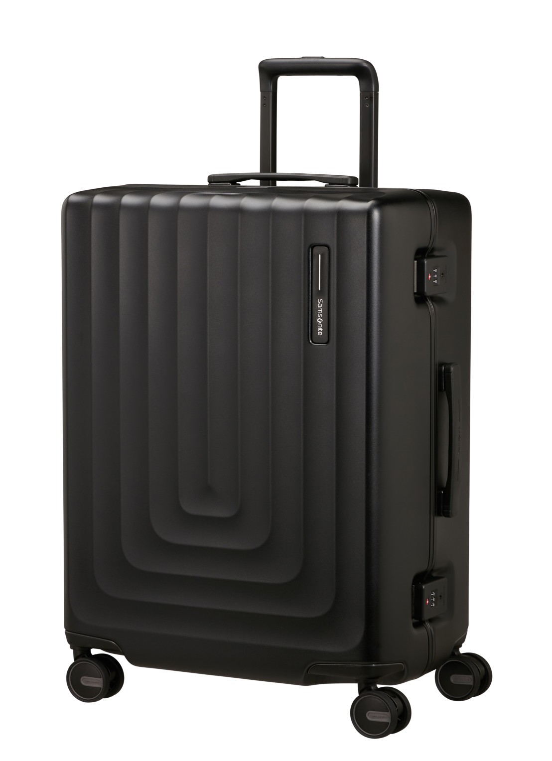 Samsonite Focus spinner 69 cm - voorkant 3 zwart