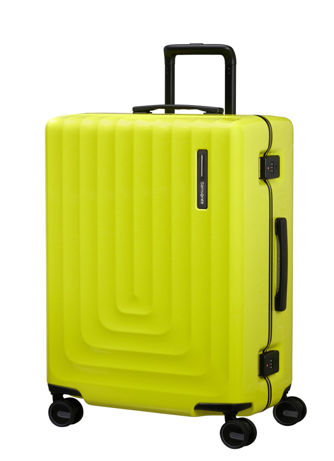 Samsonite Focus spinner 69 cm - voorkant 2 lime