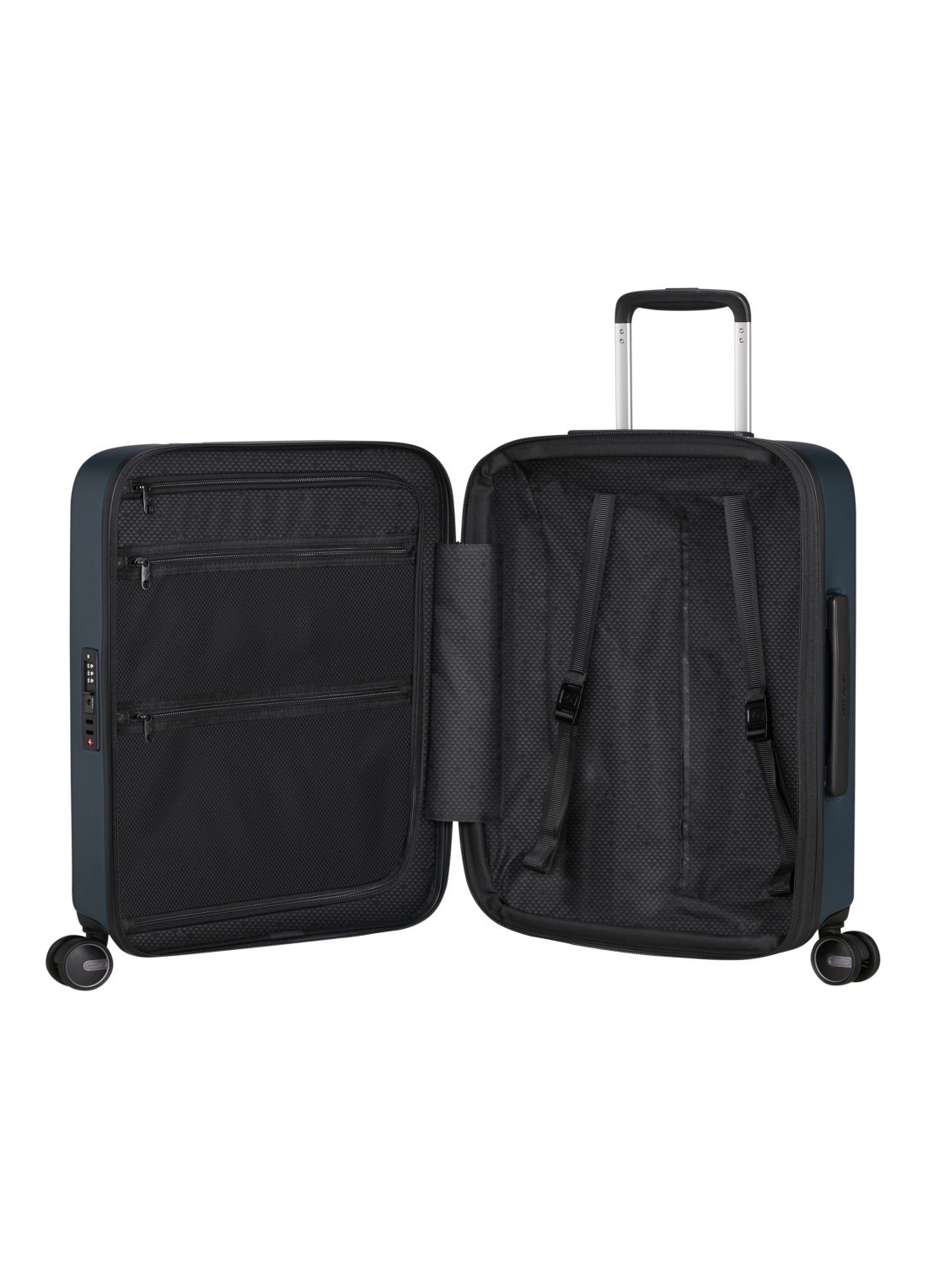 Samsonite Fyrm spinner 55 cm - detail 4 staalblauw
