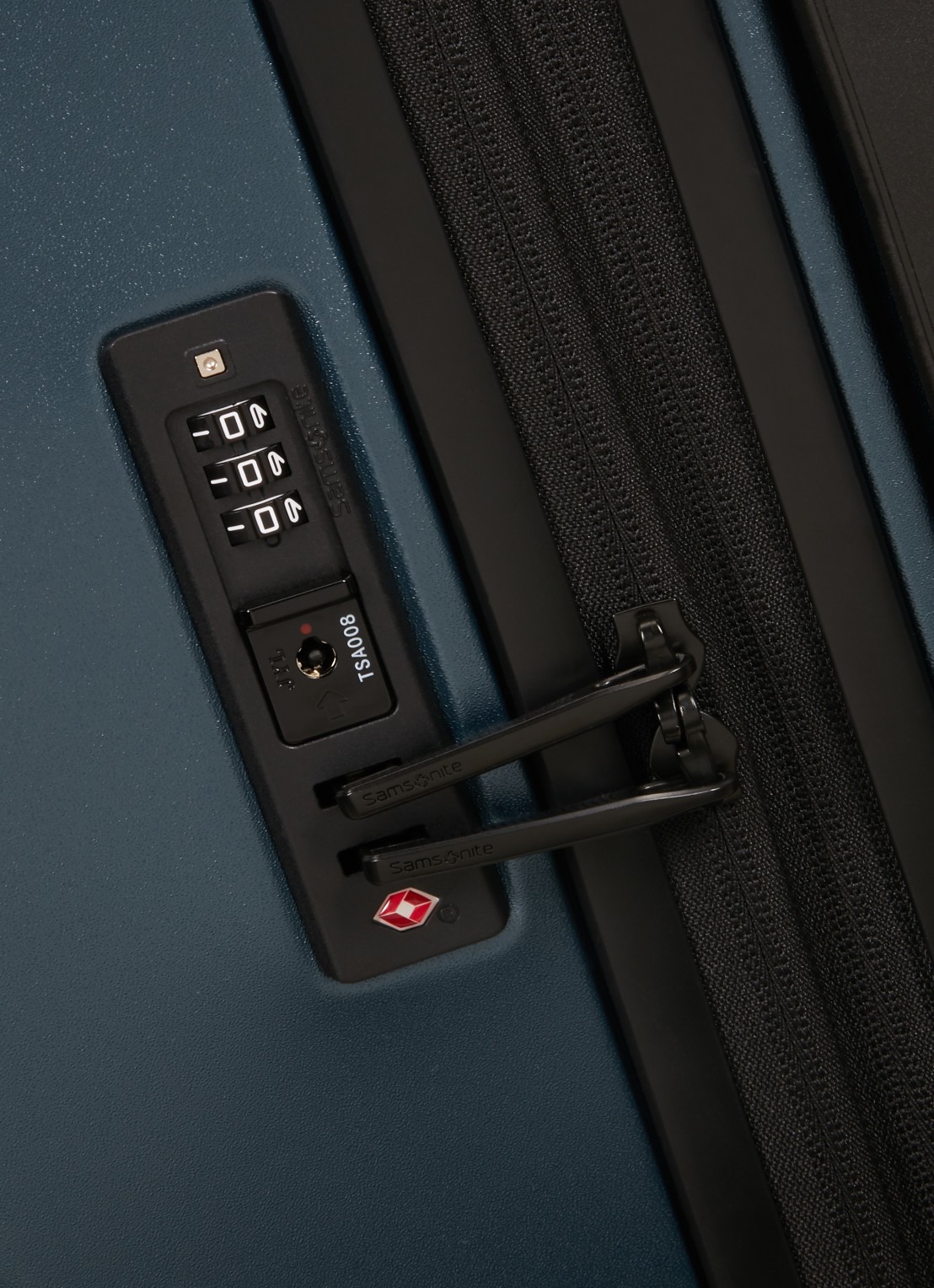 Samsonite Fyrm spinner 67 cm  - detail 2 staalblauw