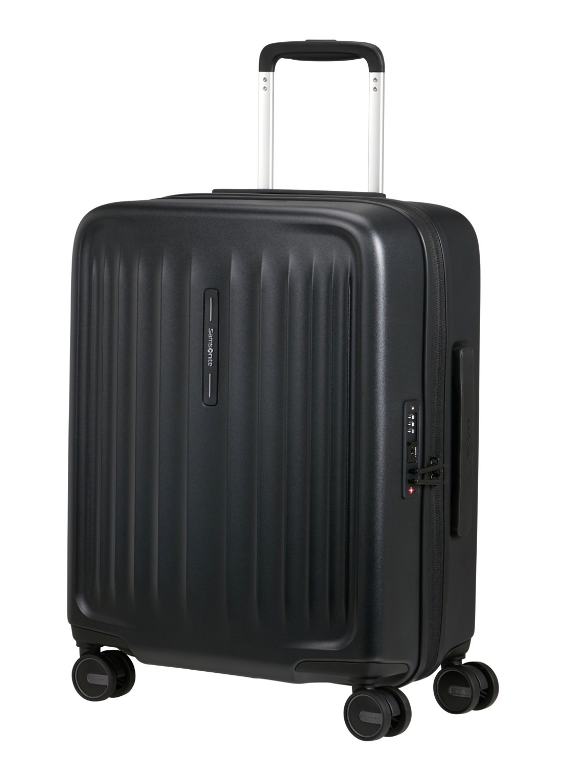 Samsonite Fyrm vergrootbare spinner 55 cm - detail 4 black / zwart