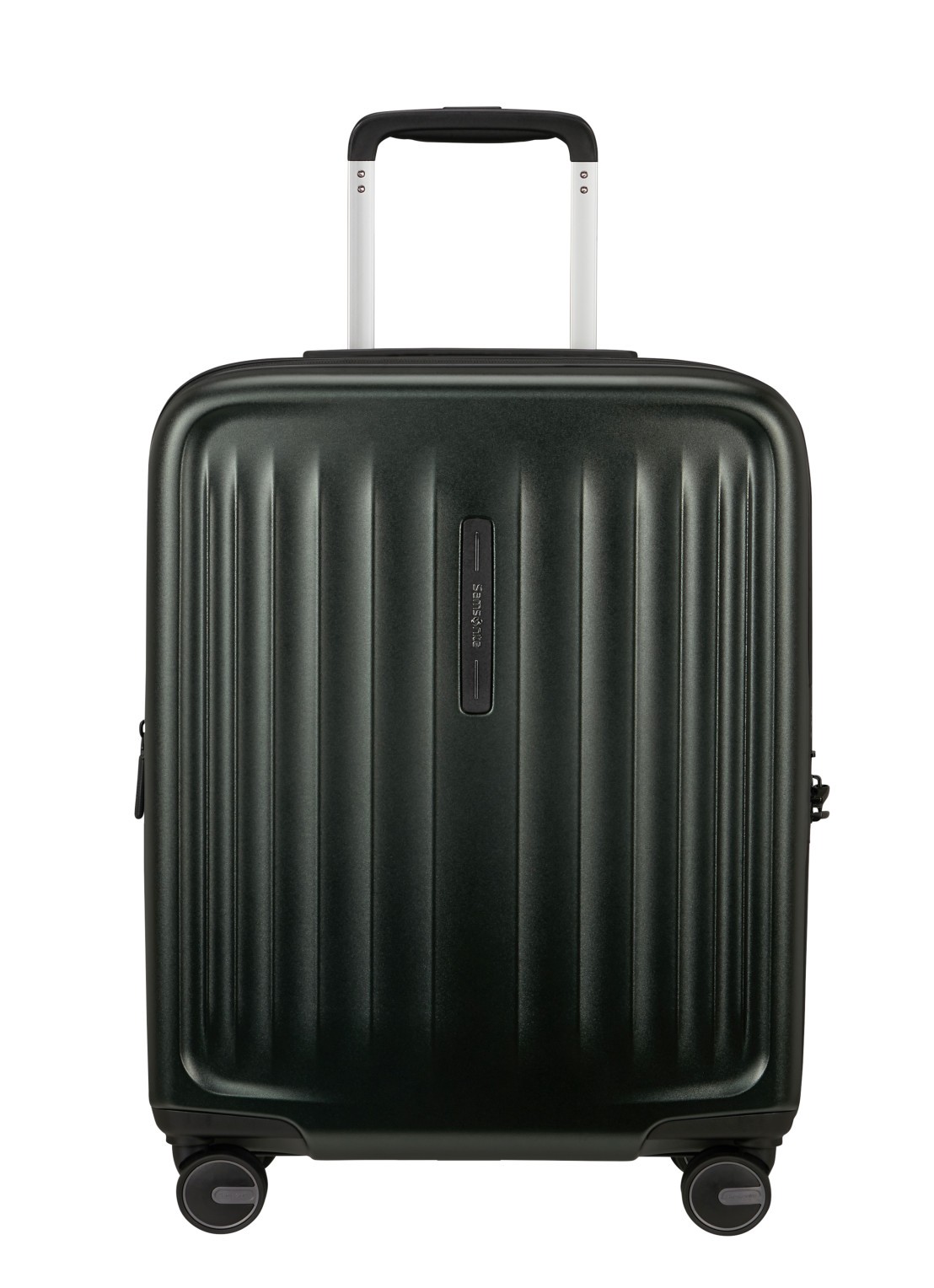 Samsonite Fyrm vergrootbare spinner 55 cm - voorkant 2 groen