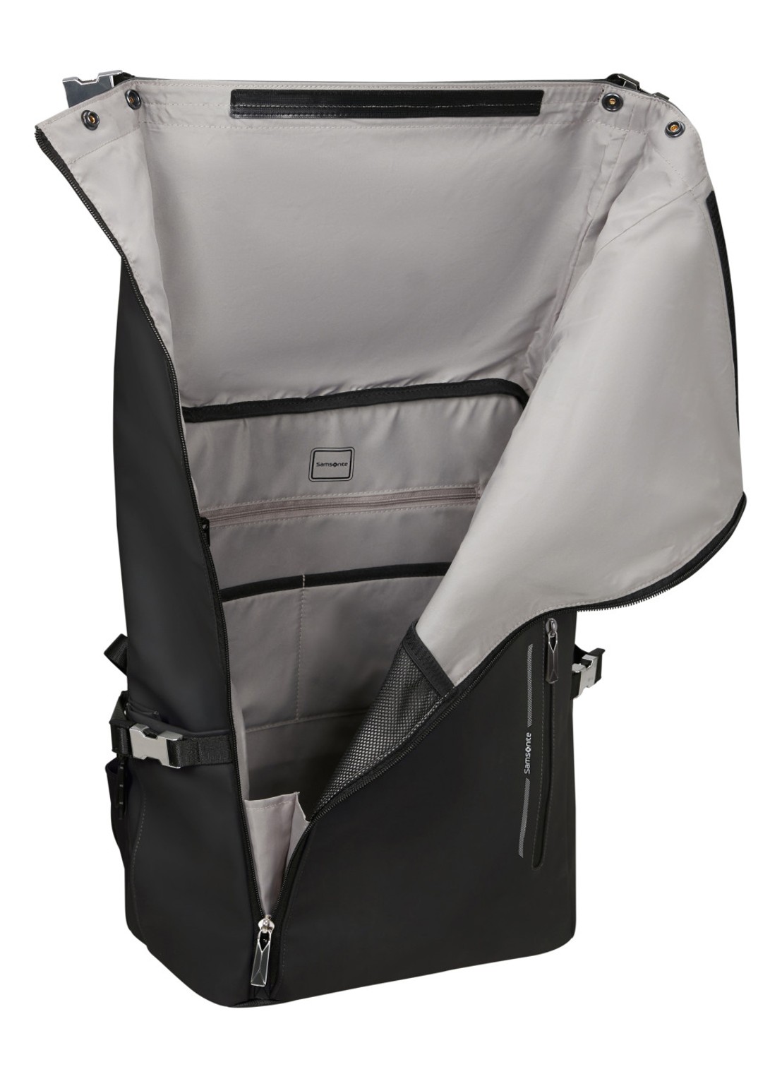Samsonite Glam-Go rugzak met 15.6 inch laptopvak - achterkant zwart