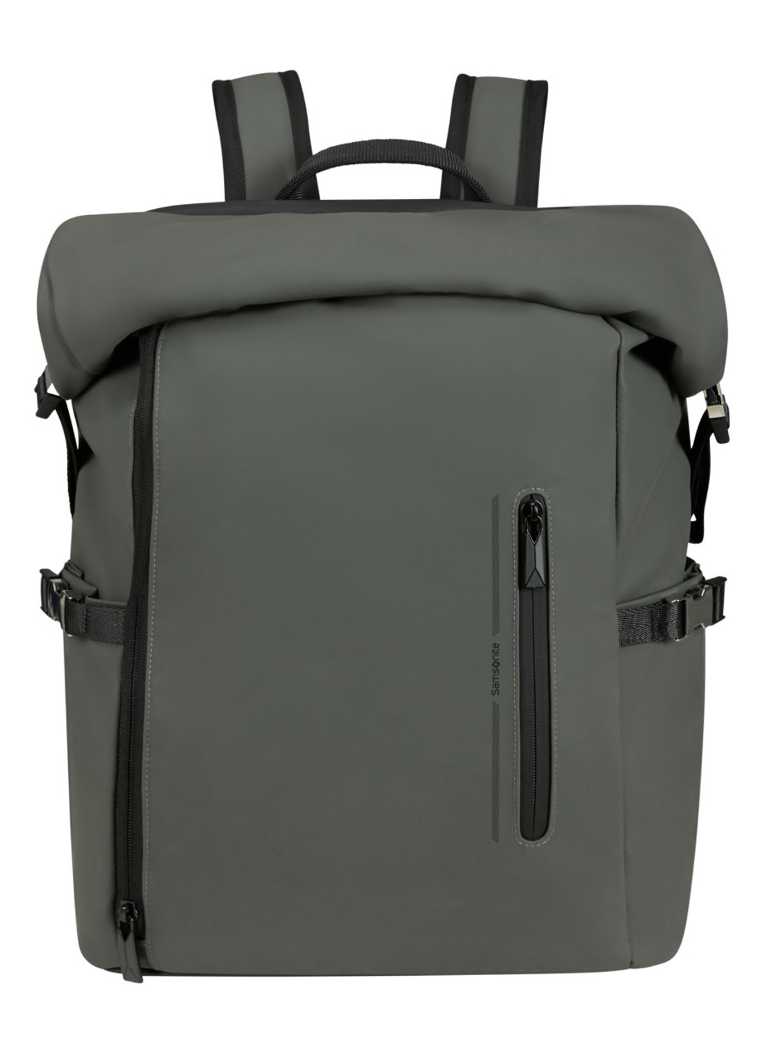 Samsonite Glam-Go rugzak met 15.6 inch laptopvak - voorkant 3 olijfgroen