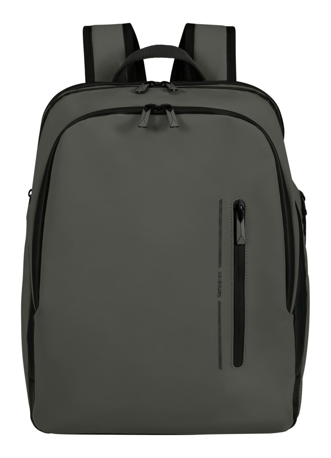 Samsonite Glam-Go rugzak met 15.6 inch laptopvak - voorkant 2 olijfgroen