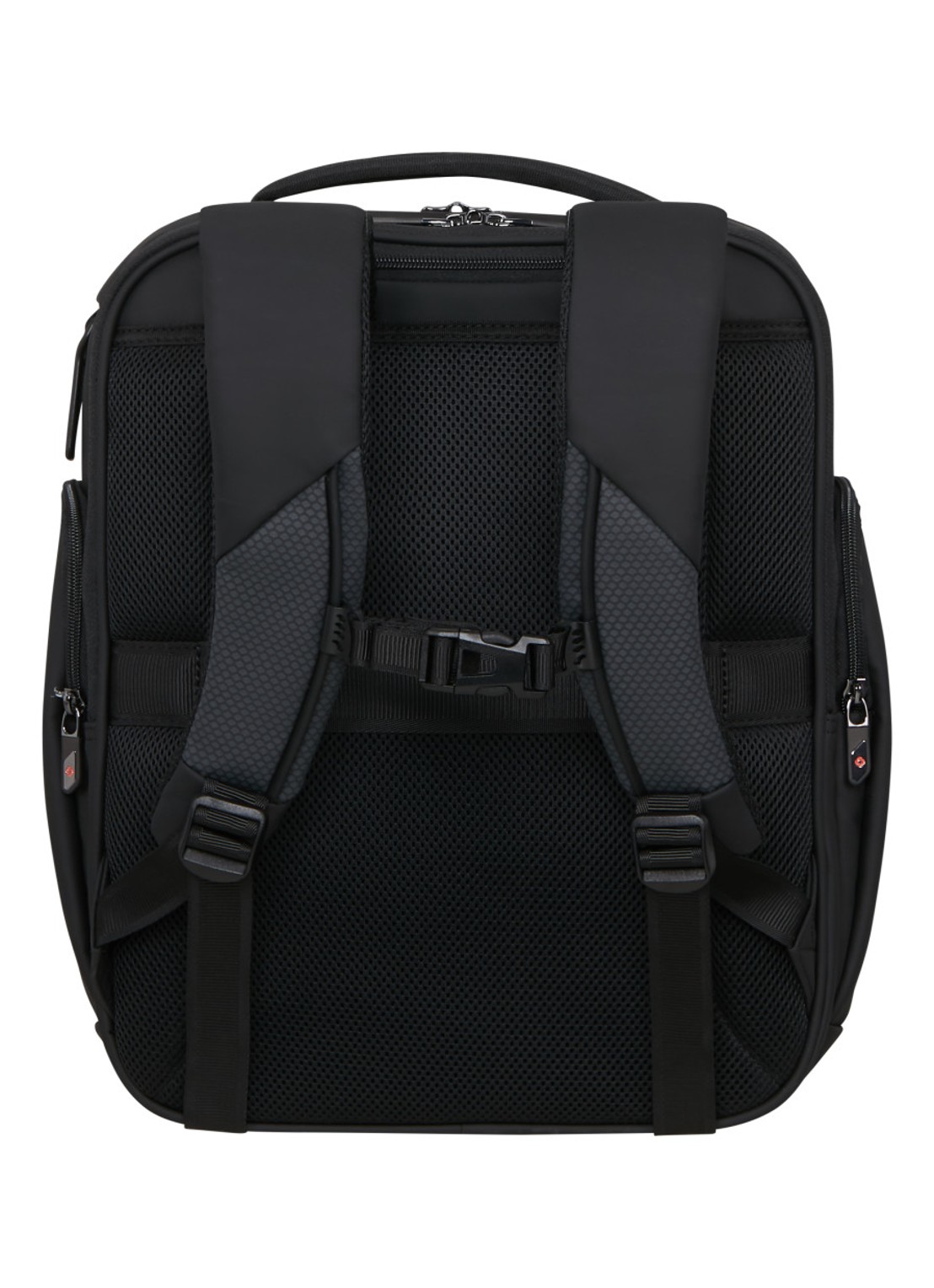Samsonite Glazed S rugzak met 15 inch laptopvak - achterkant zwart