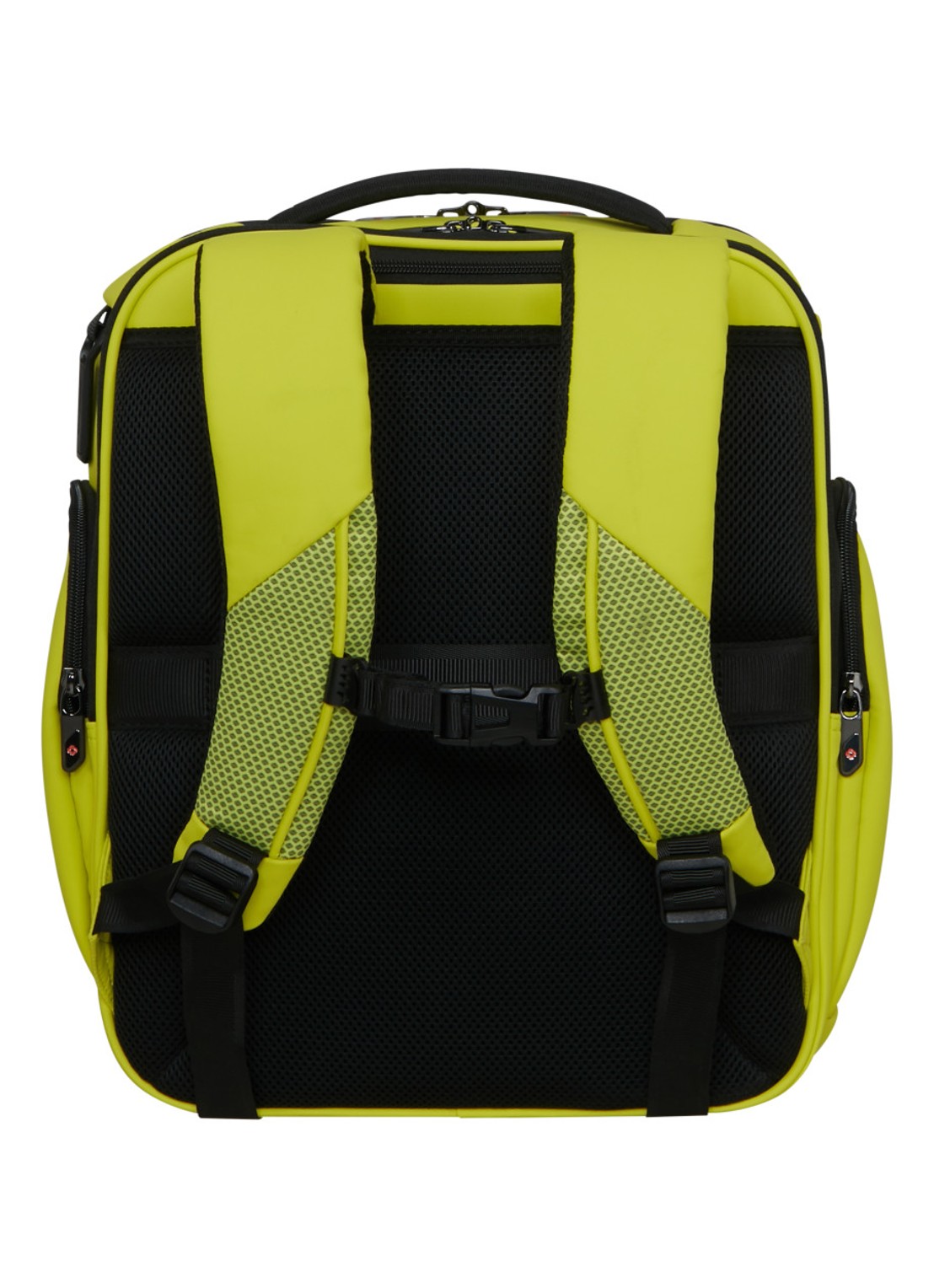 Samsonite Glazed S rugzak met 15 inch laptopvak - achterkant lime