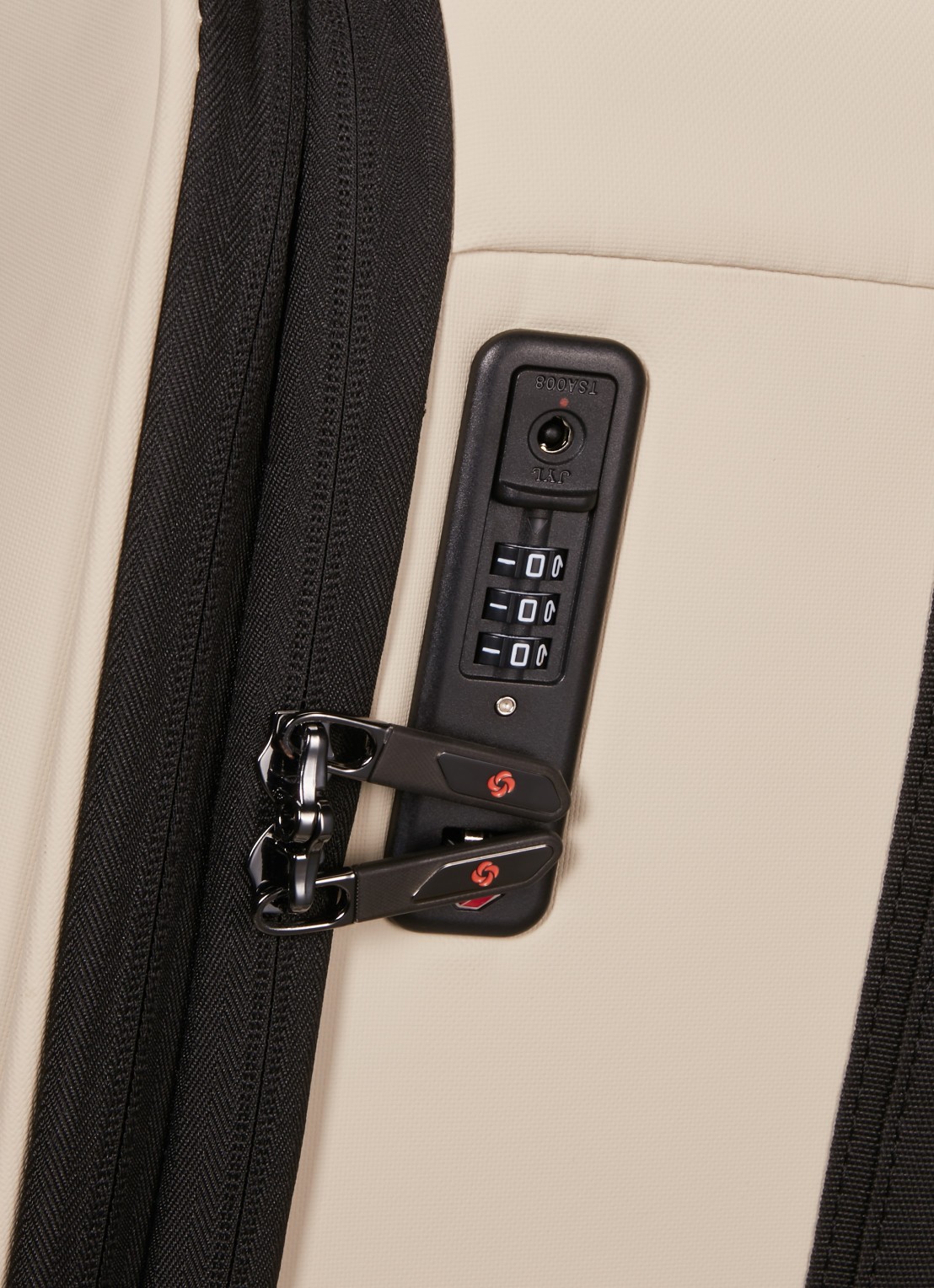 Samsonite Glazed vergrootbare spinner 67 cm - detail 3 zand