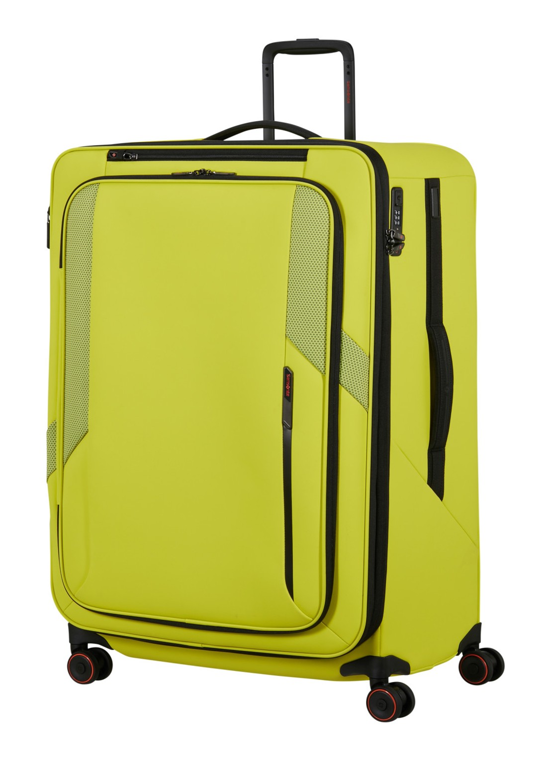 Samsonite Glazed vergrootbare spinner 84 cm - voorkant 5 lime
