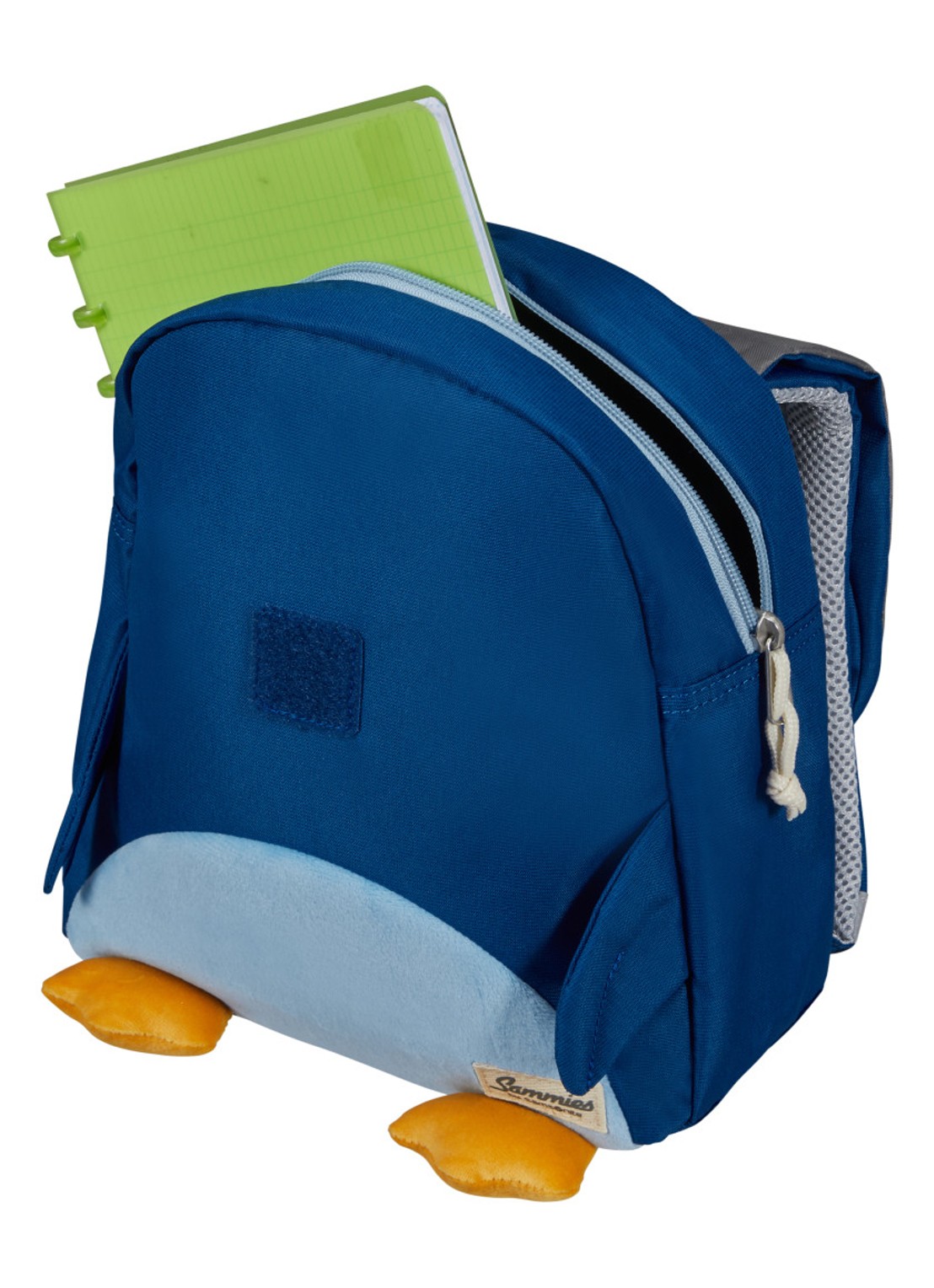 Samsonite Happy Sammies  Penguin Peter S rugzak met print - detail 4 blauw