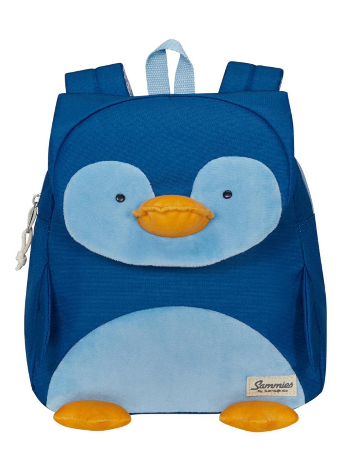 Samsonite Happy Sammies  Penguin Peter S rugzak met print - voorkant blauw