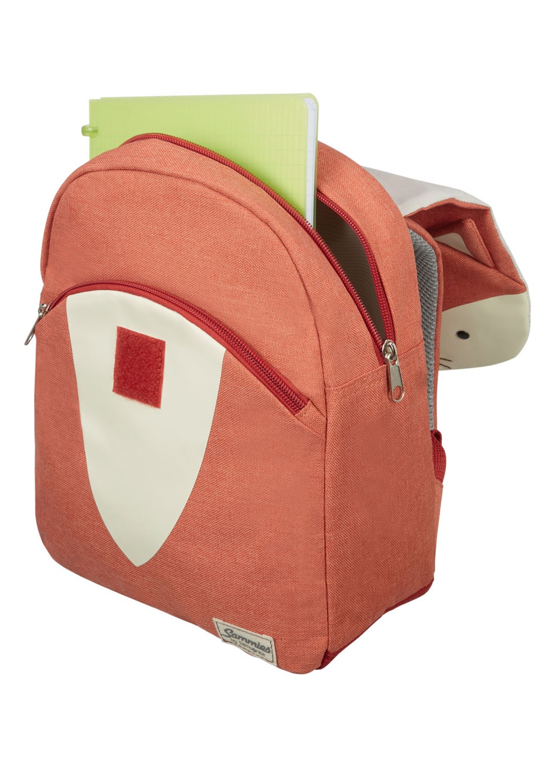 Samsonite Happy Sammies S Fox William rugzak met applicatie - detail 5 donkeroranje
