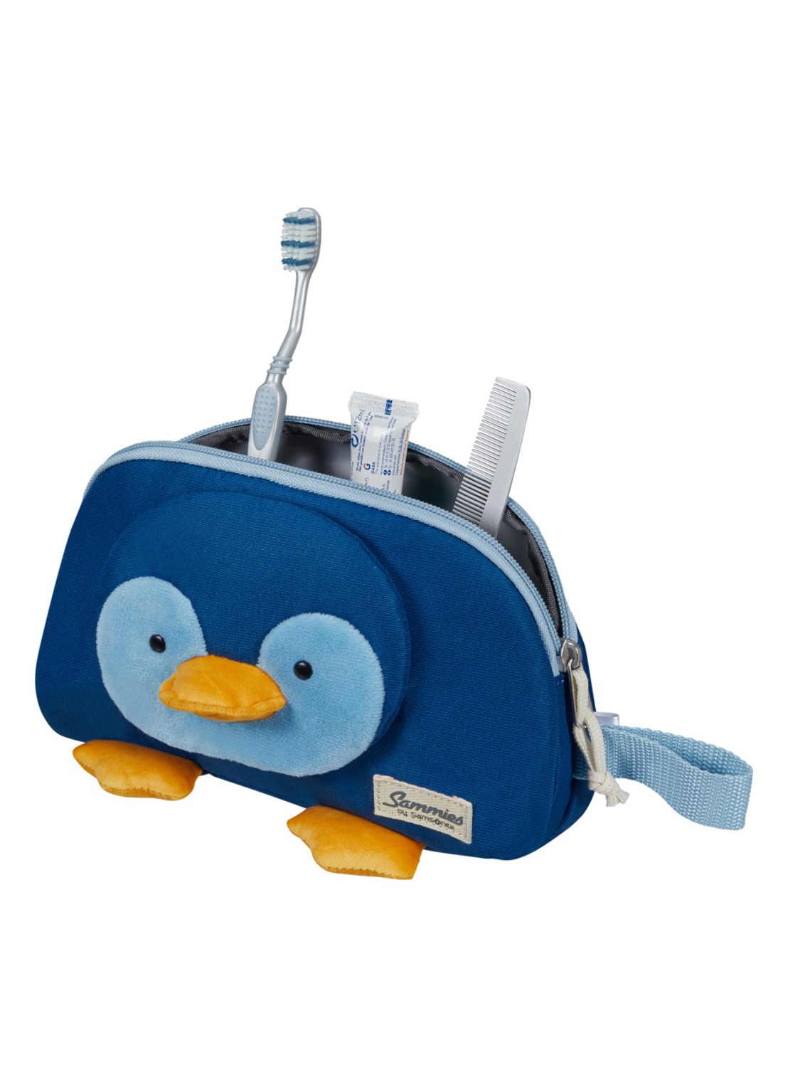 Samsonite Happy Sammies  toilettas met print - detail 4 blauw
