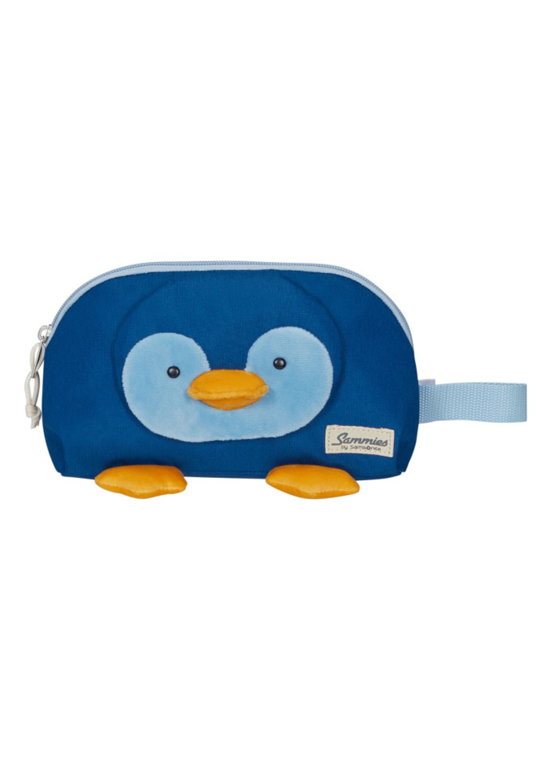 Samsonite Happy Sammies  toilettas met print - voorkant blauw