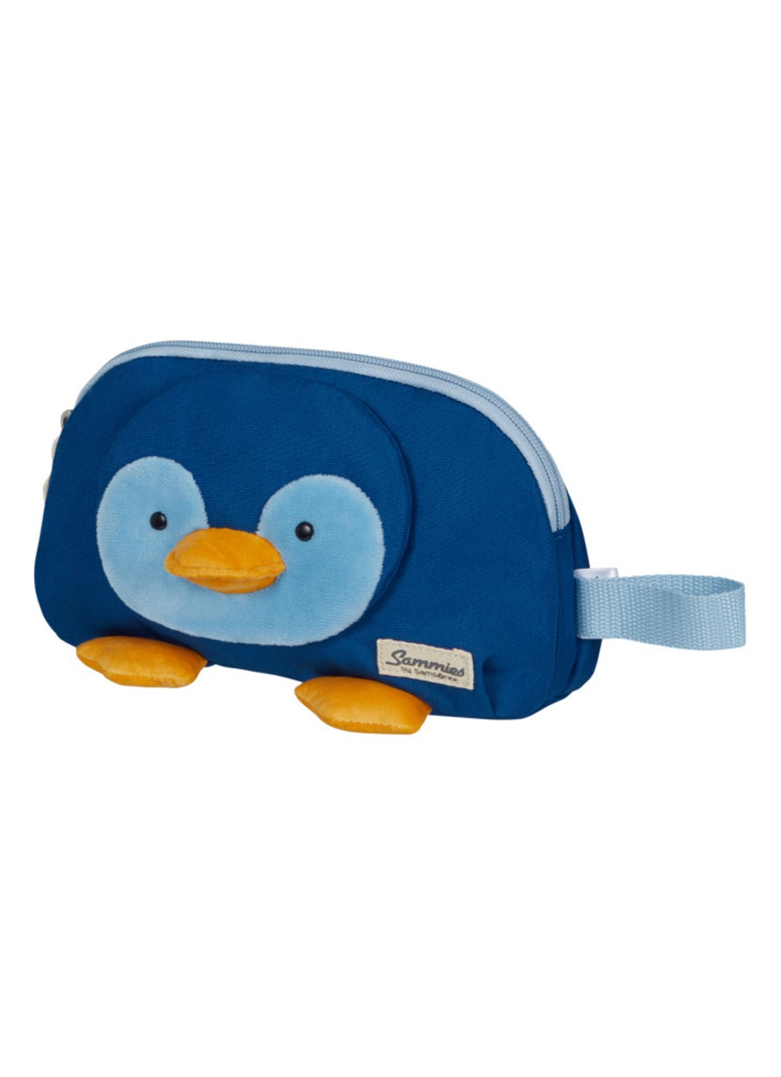 Samsonite Happy Sammies  toilettas met print - voorkant 2 blauw
