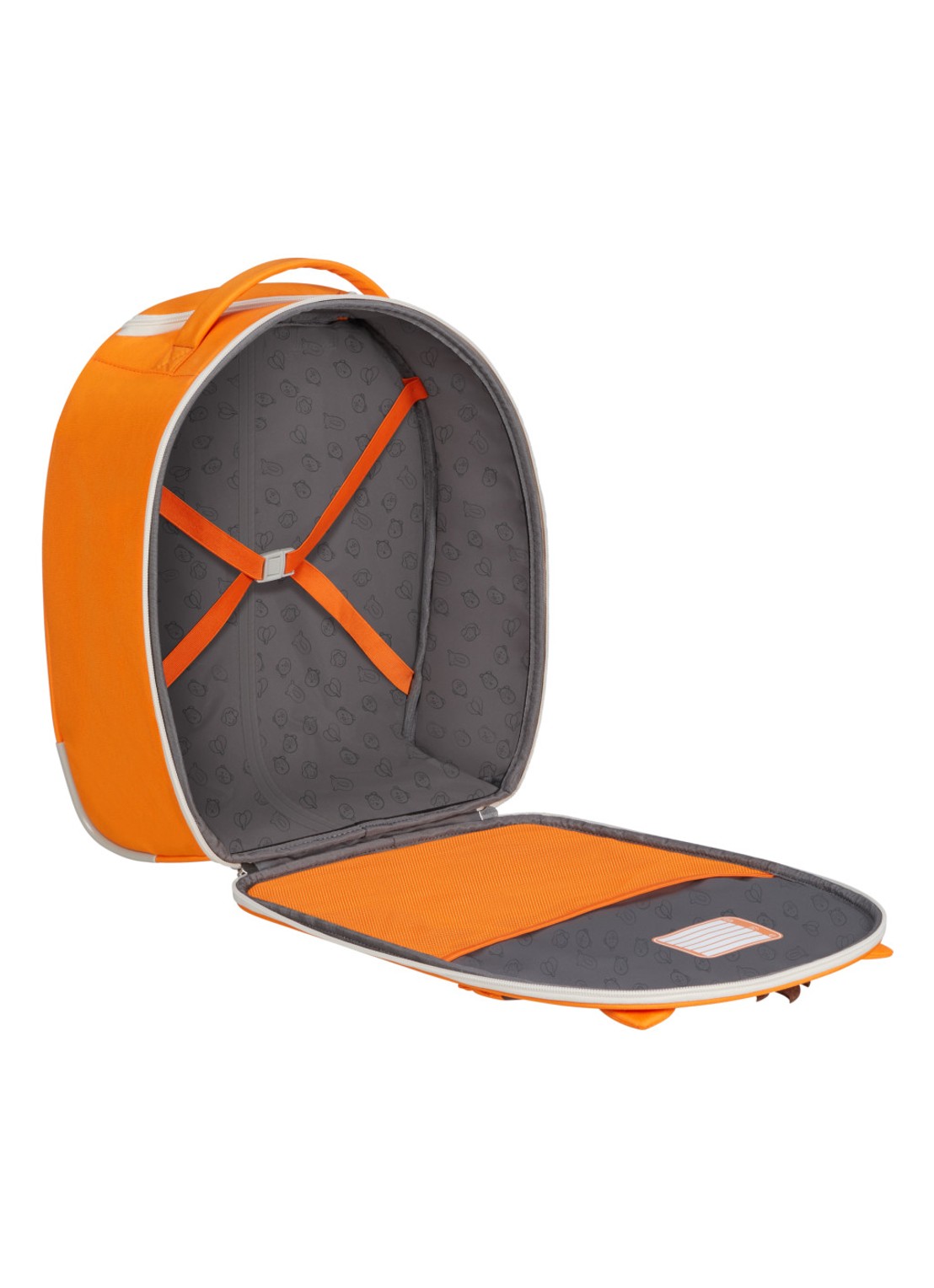 Samsonite Happy Sammies  trolley 45 cm - voorkant 2 oranje