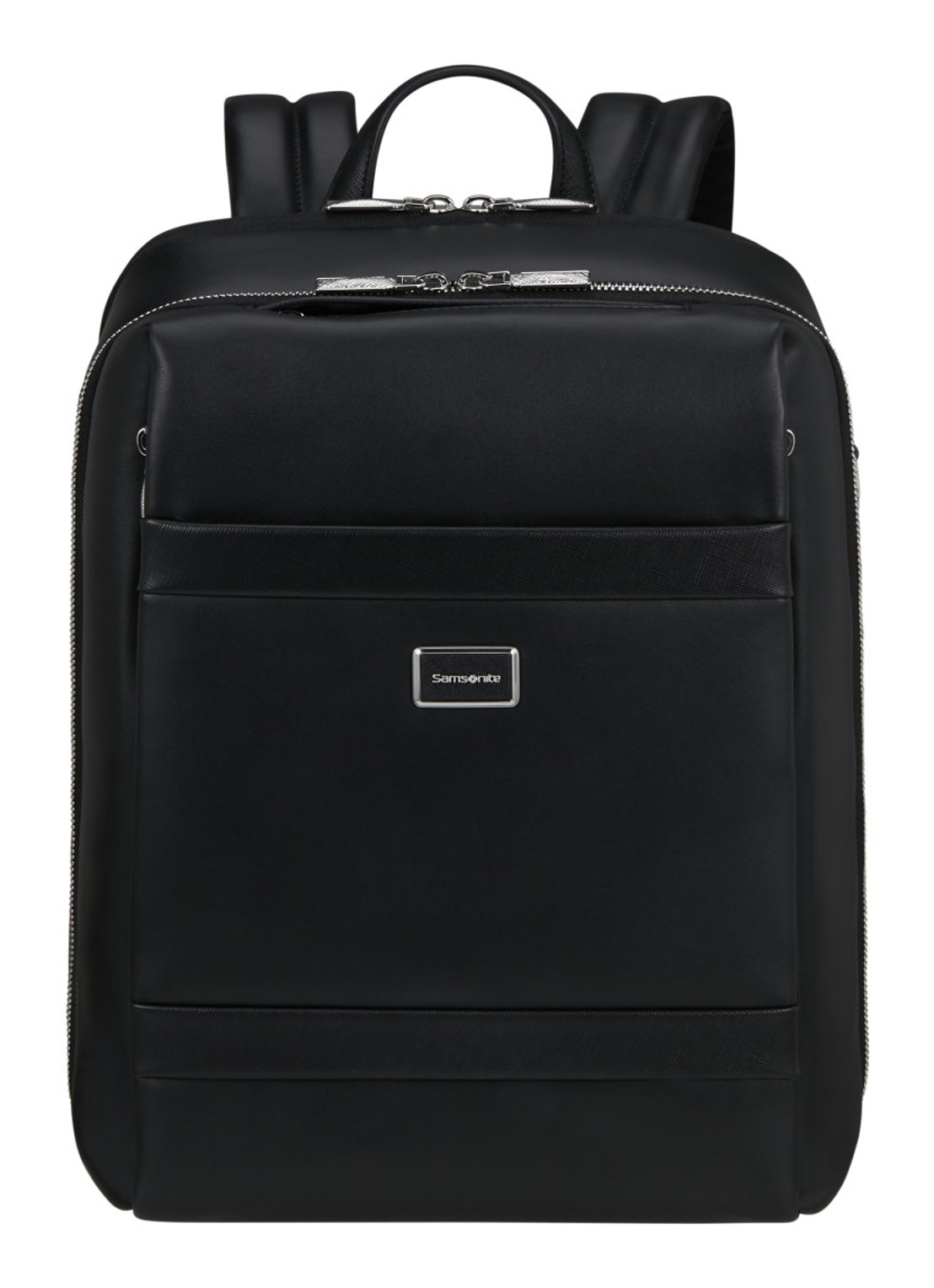 Samsonite Image Biz rugzak met 14.1 inch laptopvak - voorkant zwart