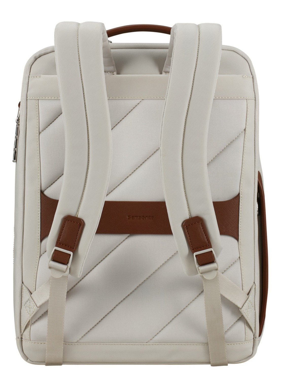 Samsonite Image Biz rugzak met 15.6 inch laptopvak - achterkant 5 ivory
