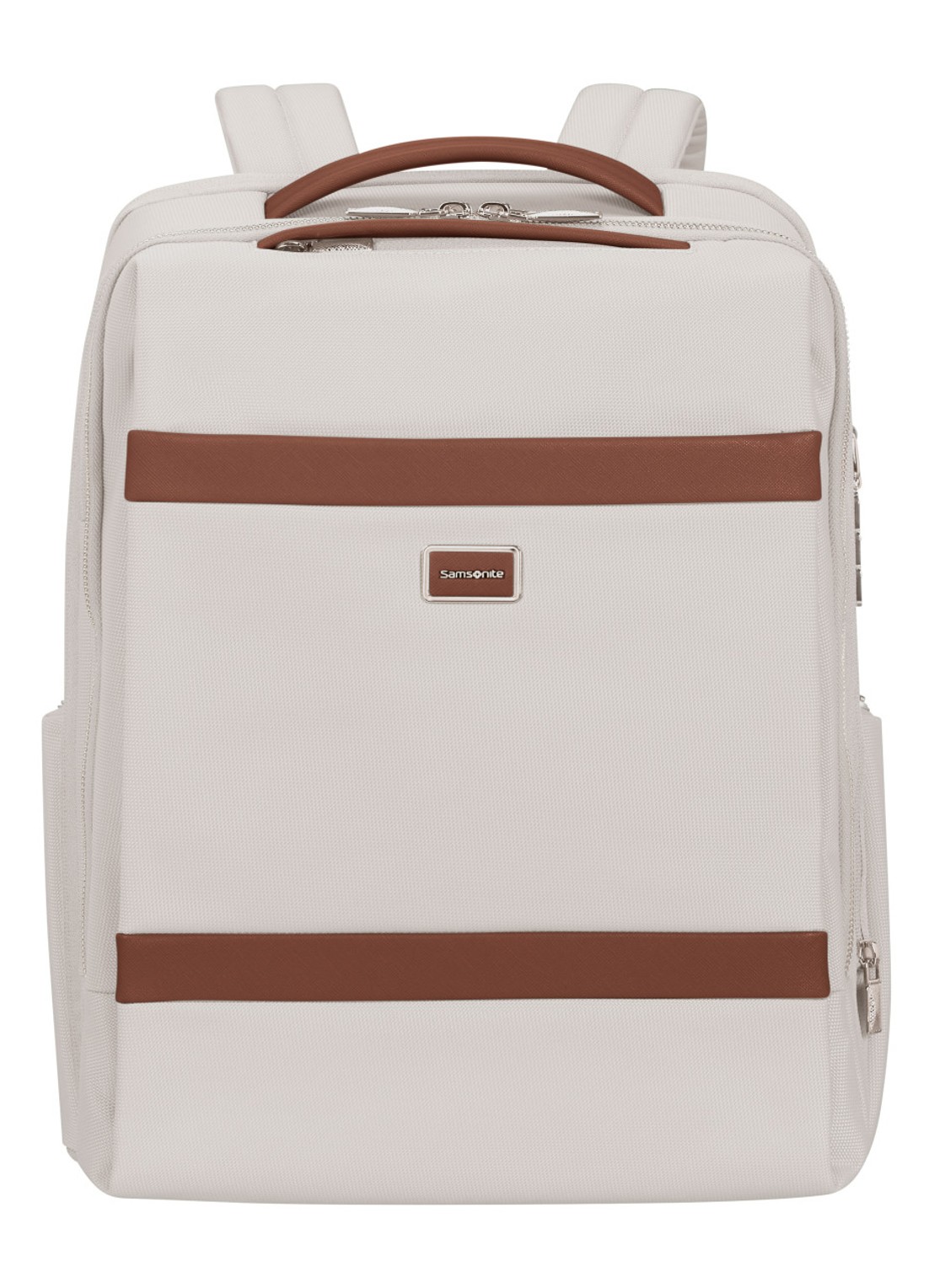 Samsonite Image Biz rugzak - voorkant 3 ivoor