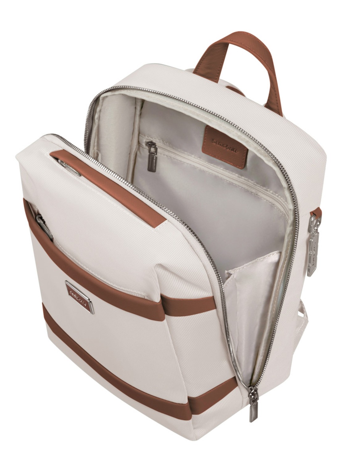 Samsonite Image Biz rugzak - achterkant ivoor