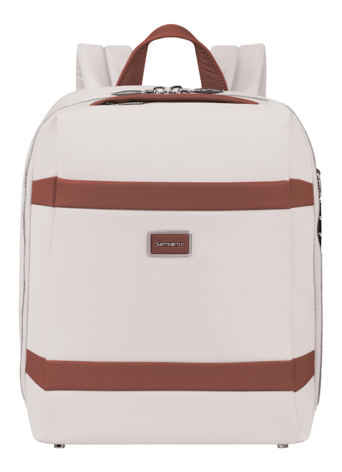 Samsonite Image Biz rugzak - voorkant 2 ivoor