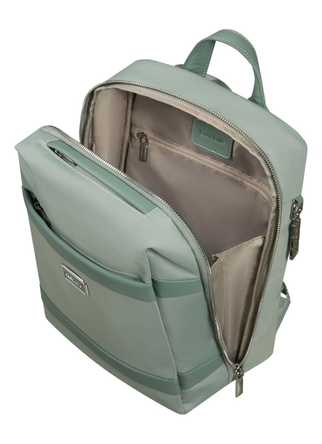 Samsonite Image Biz rugzak - achterkant groen