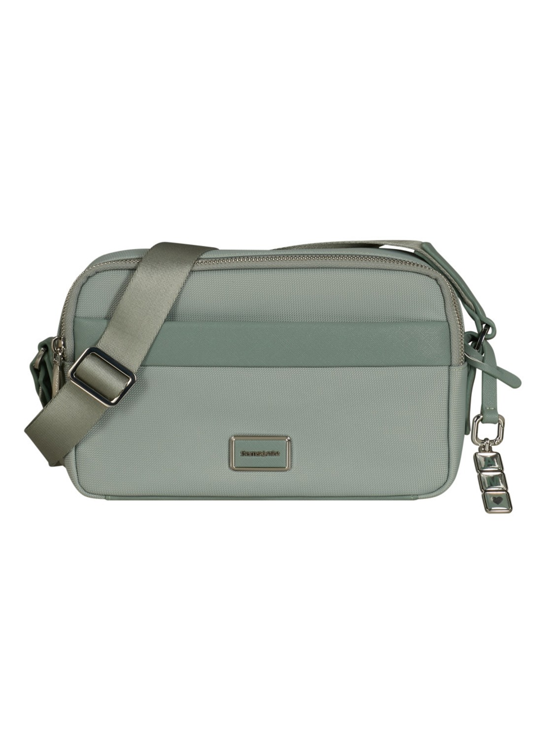 Samsonite Image Biz schoudertas met verstelbare schouderriem - voorkant 2 thyme