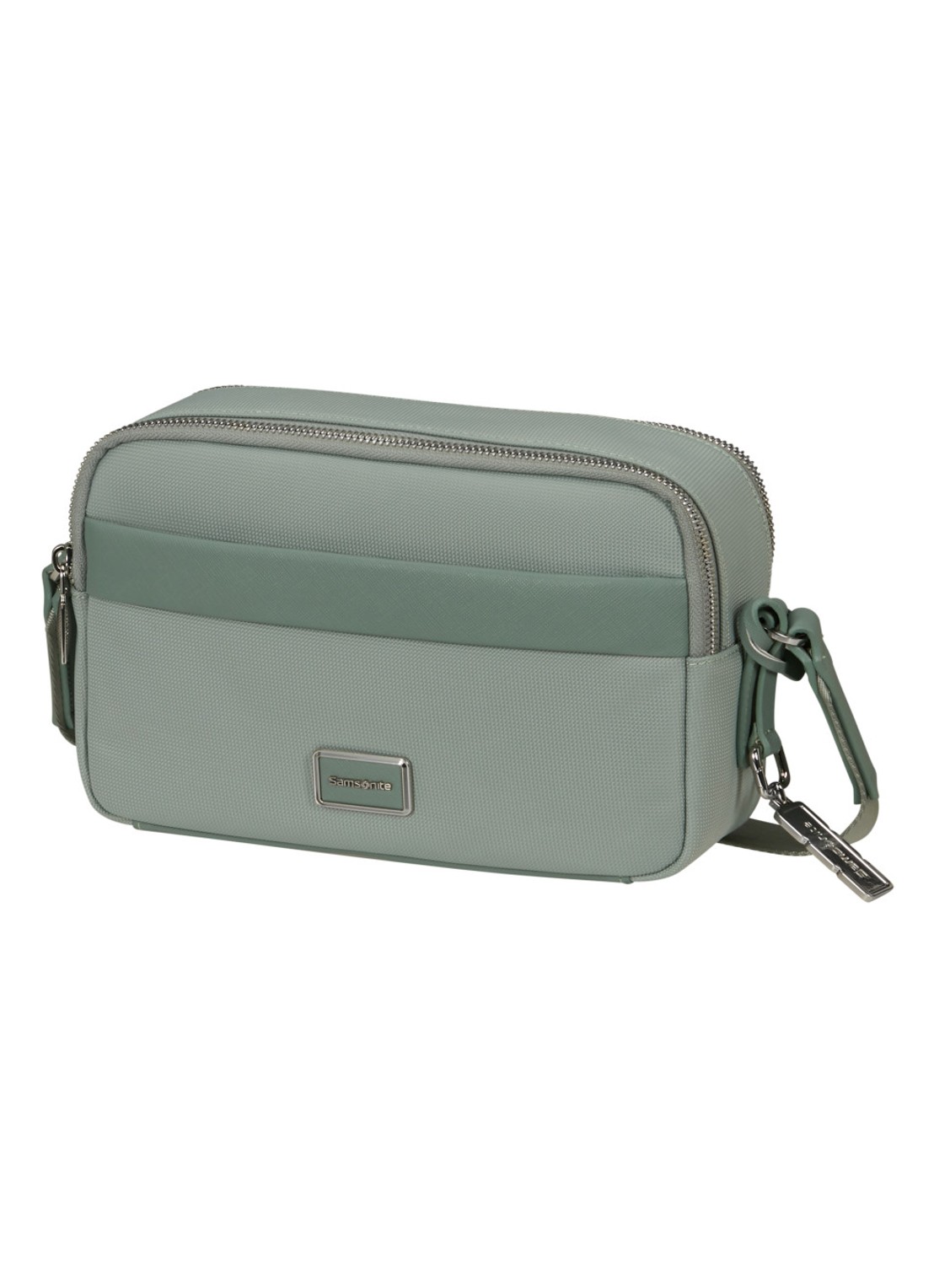 Samsonite Image Biz schoudertas met verstelbare schouderriem - voorkant 3 thyme