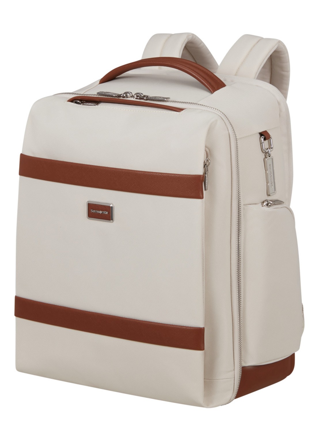 Samsonite Image Biz underseater rugzak - voorkant 2 ivoor