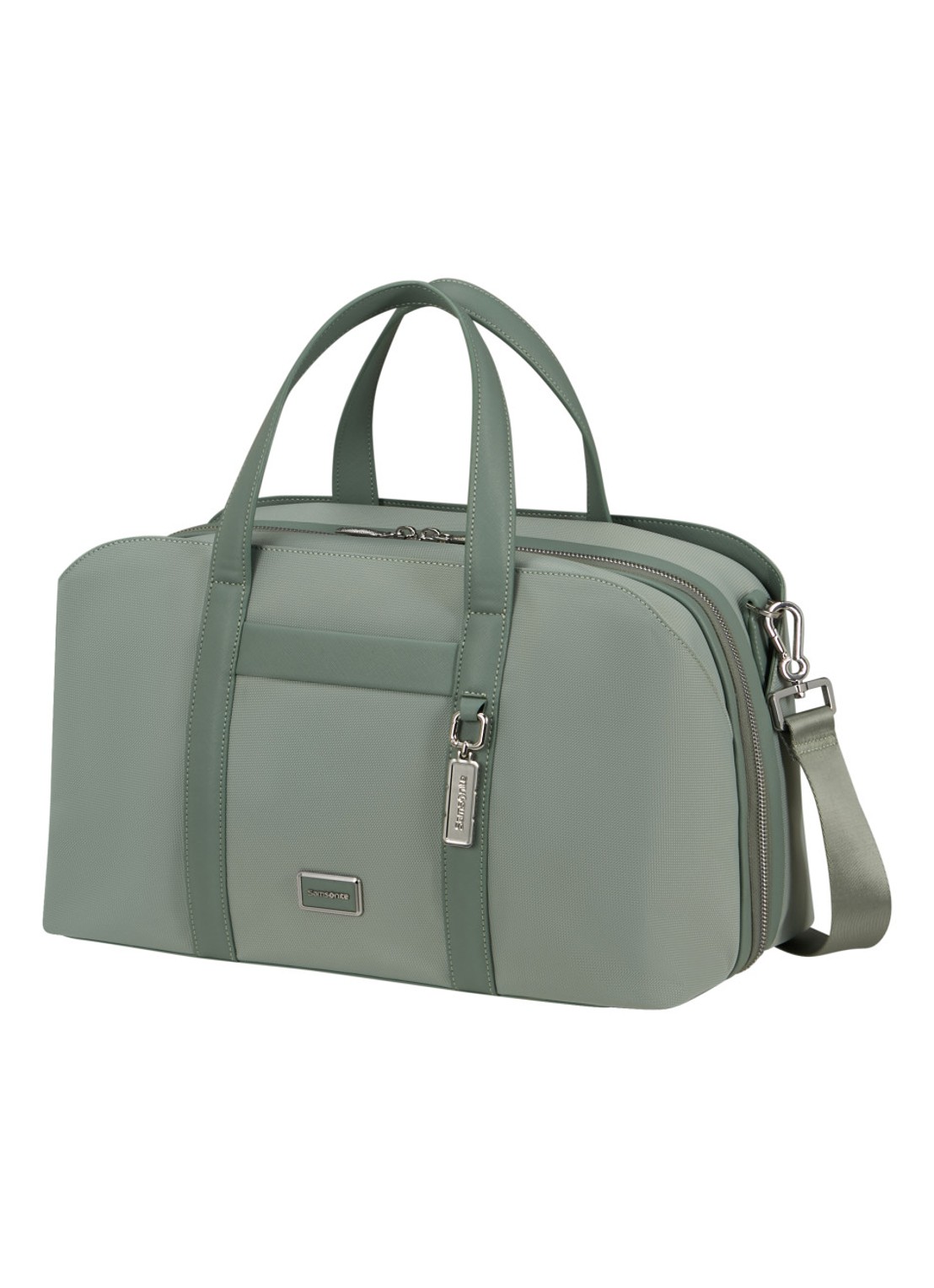 Samsonite Image Biz XS duffle schoudertas met afneembare schouderriem - voorkant 4 thyme