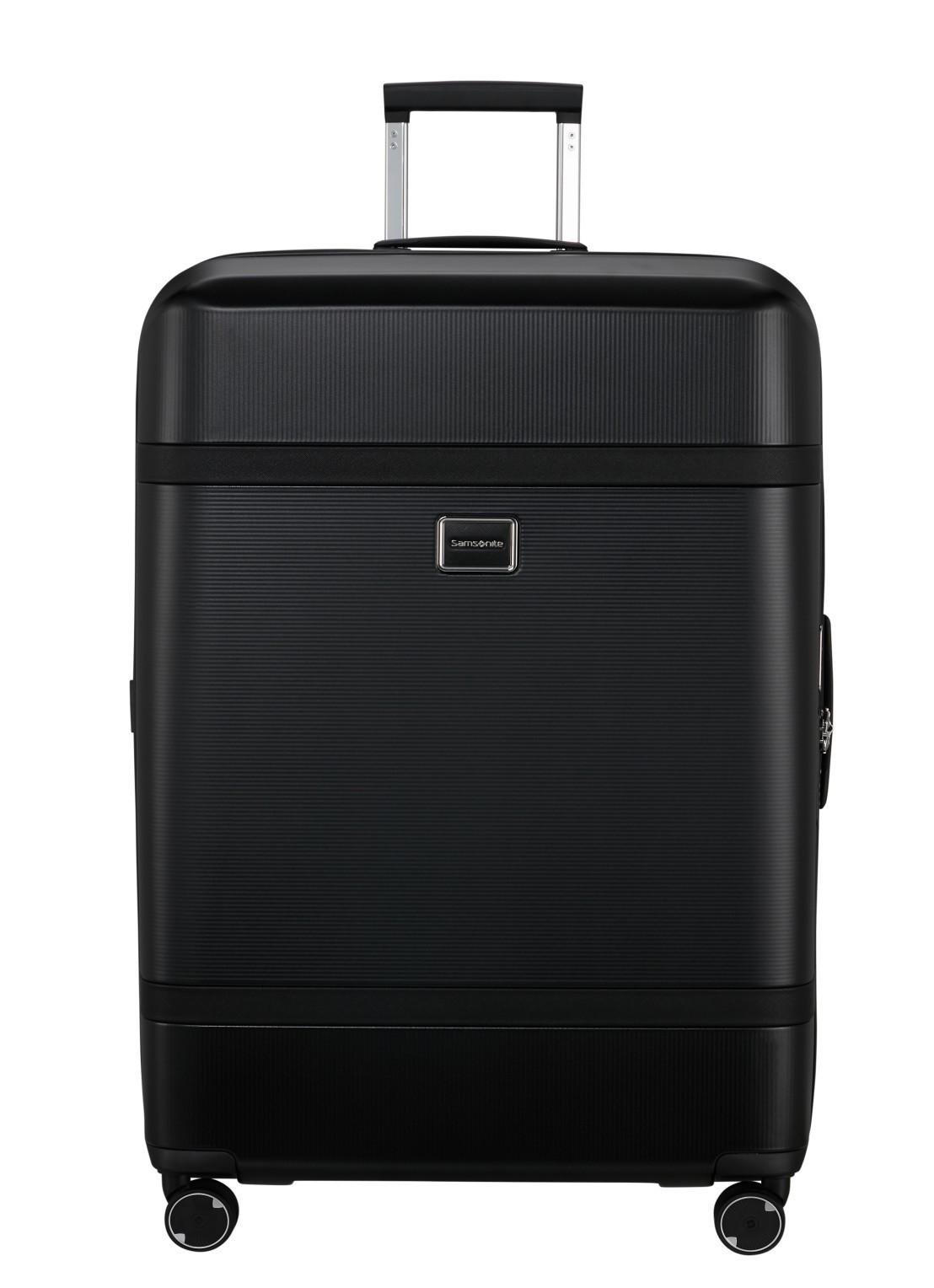 Samsonite Image spinner vergrootbare spinner 81 cm - voorkant 5 zwart