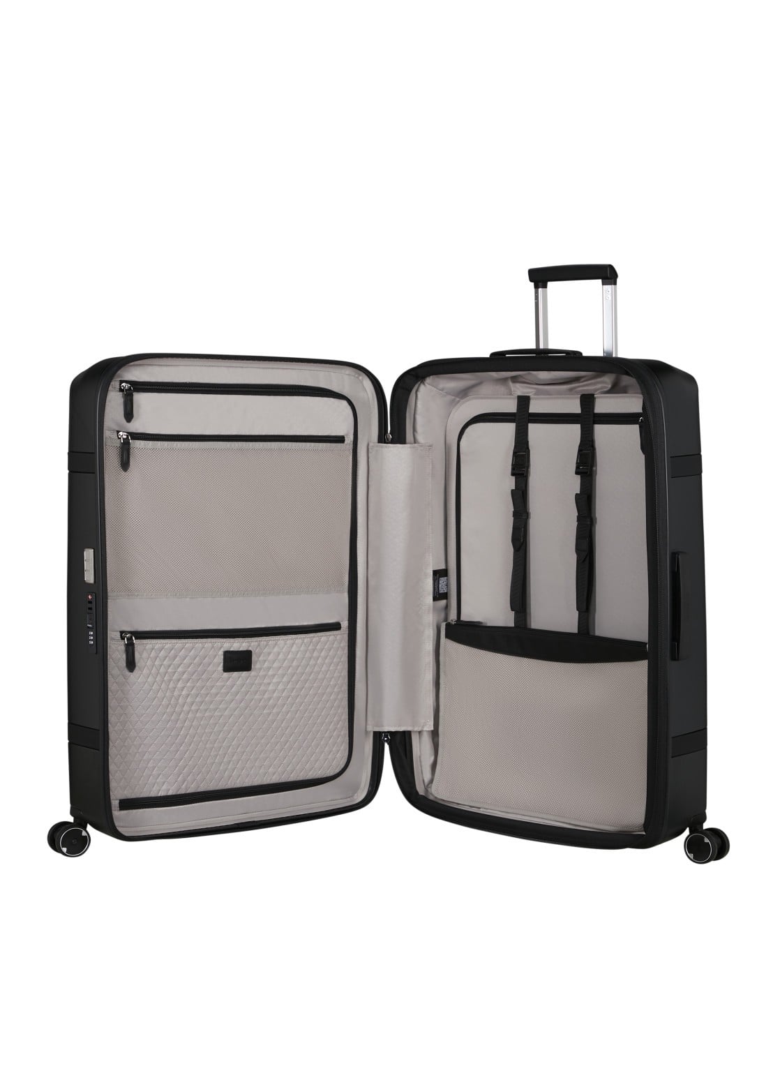 Samsonite Image spinner vergrootbare spinner 81 cm - voorkant 6 zwart