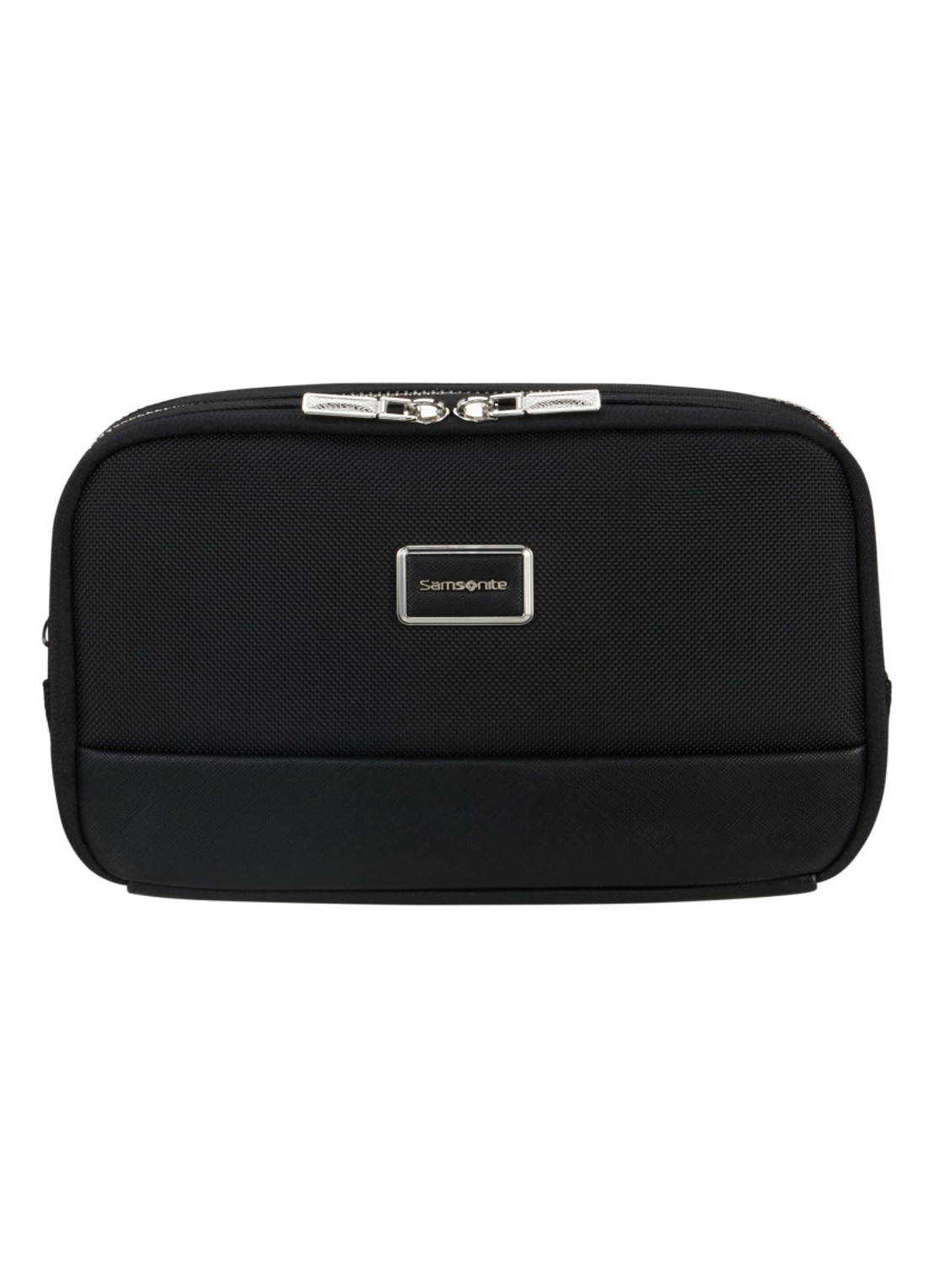 Samsonite Image Toilet Kit toilettas met logo - voorkant 2 zwart