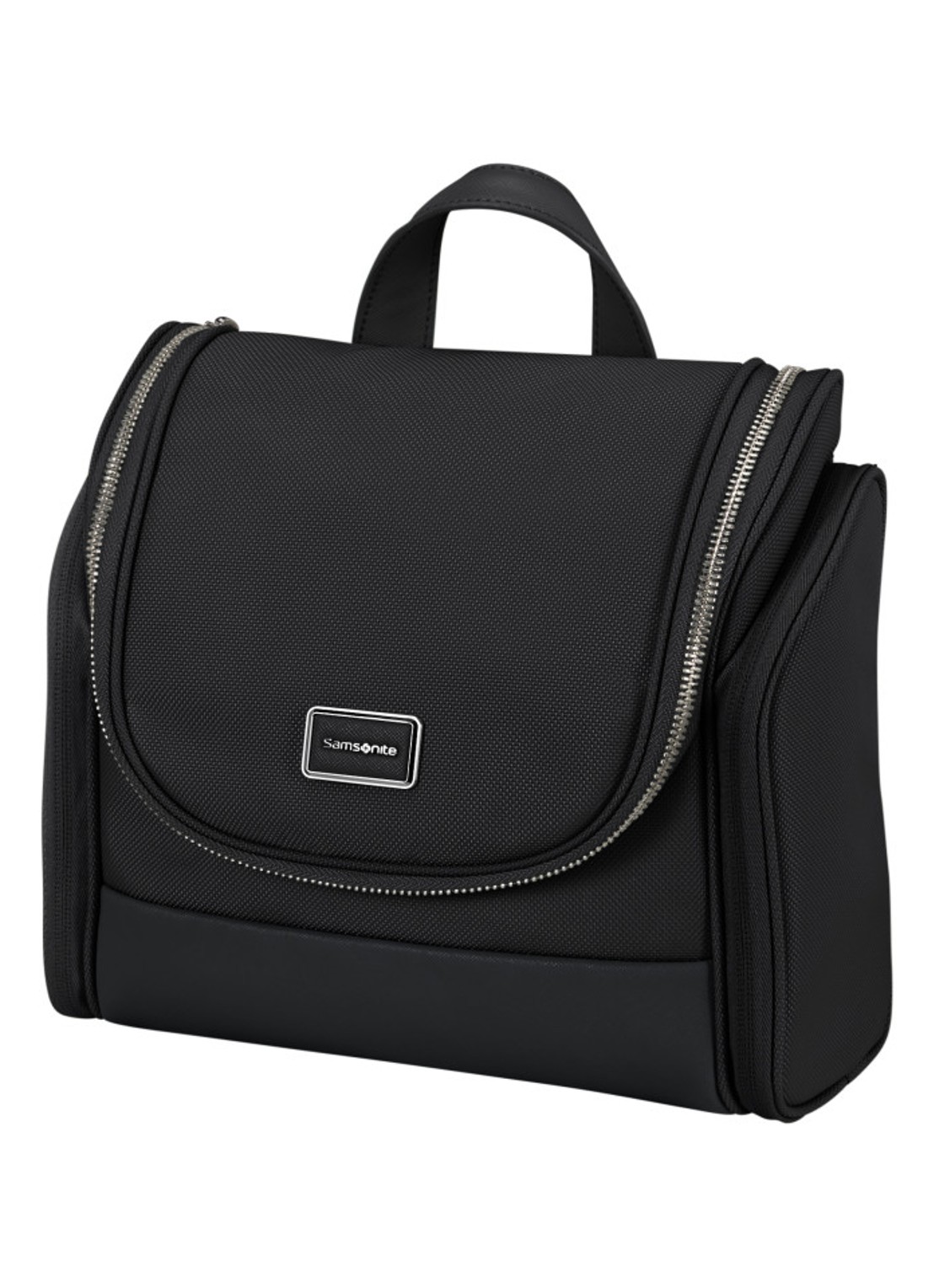 Samsonite Image Toilet Kit toilettas met logo - voorkant 3 zwart