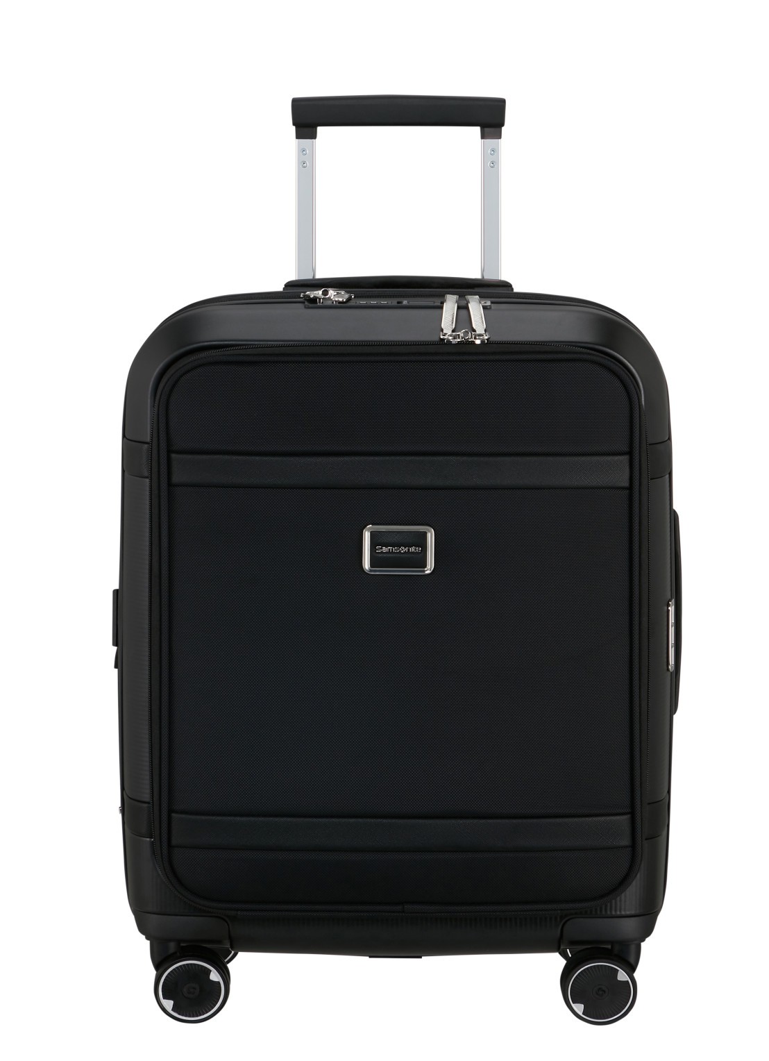 Samsonite Image vergrootbare spinner 55 cm - voorkant black