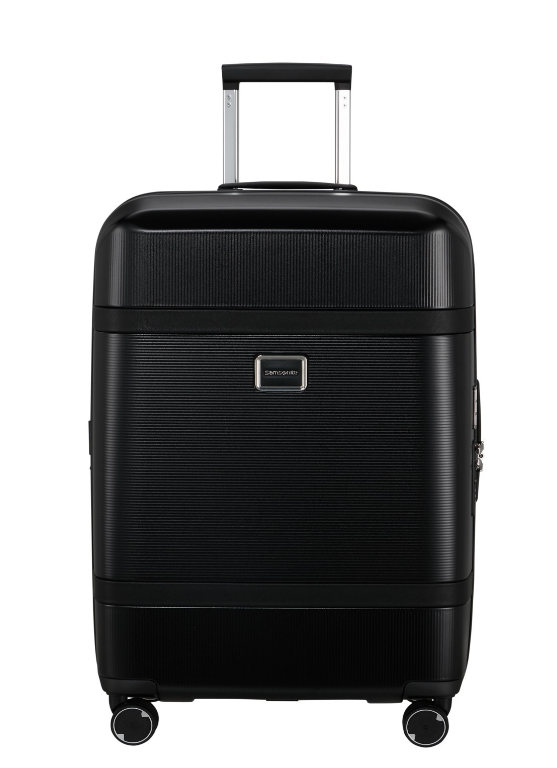 Samsonite Image vergrootbare spinner 69 cm - voorkant 5 zwart