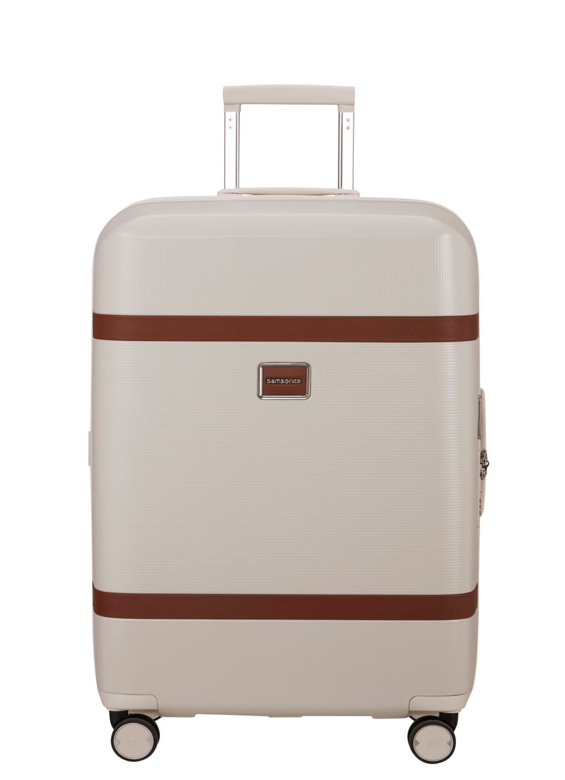 Samsonite Image vergrootbare spinner 69 cm - voorkant 2 ivory