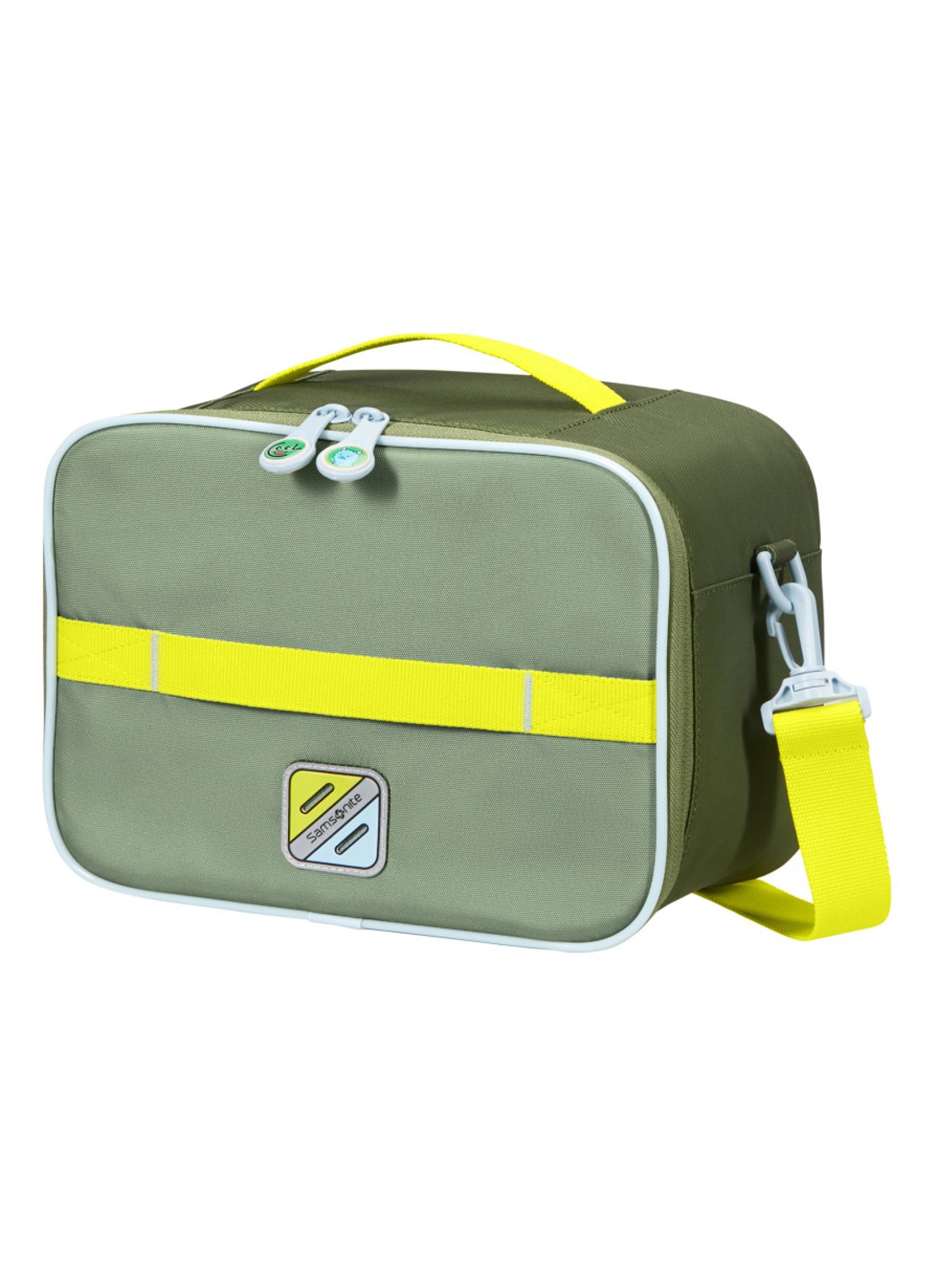 Samsonite Kidzjoy lunchtas - voorkant 3 mosgroen