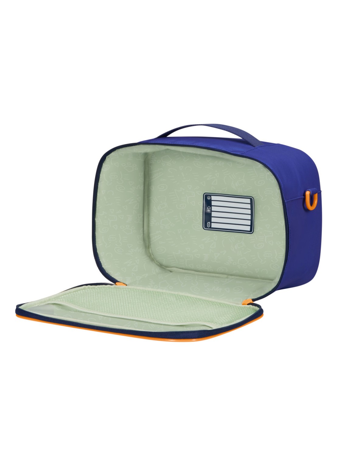 Samsonite Kidzjoy lunchtas - detail 4 donkerblauw