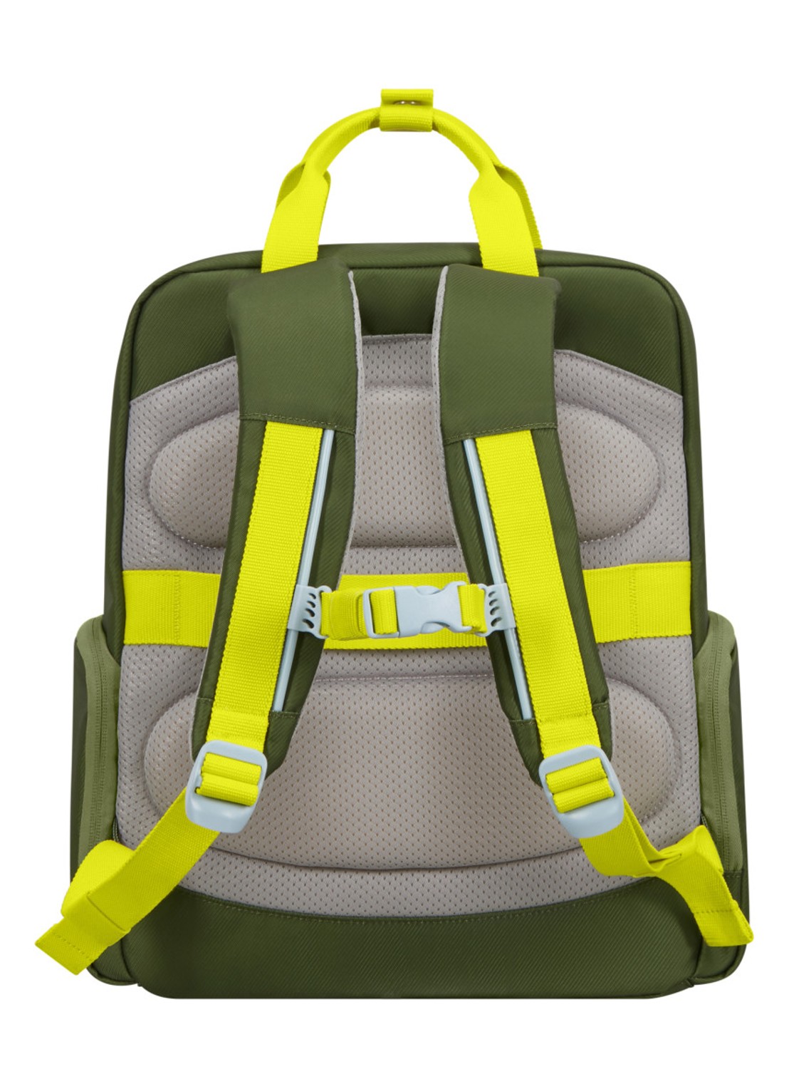 Samsonite Kidzjoy rugzak - achterkant mosgroen