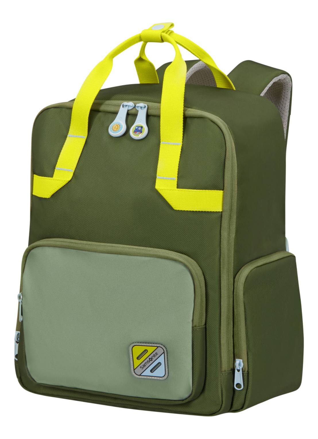 Samsonite Kidzjoy rugzak - voorkant 3 mosgroen
