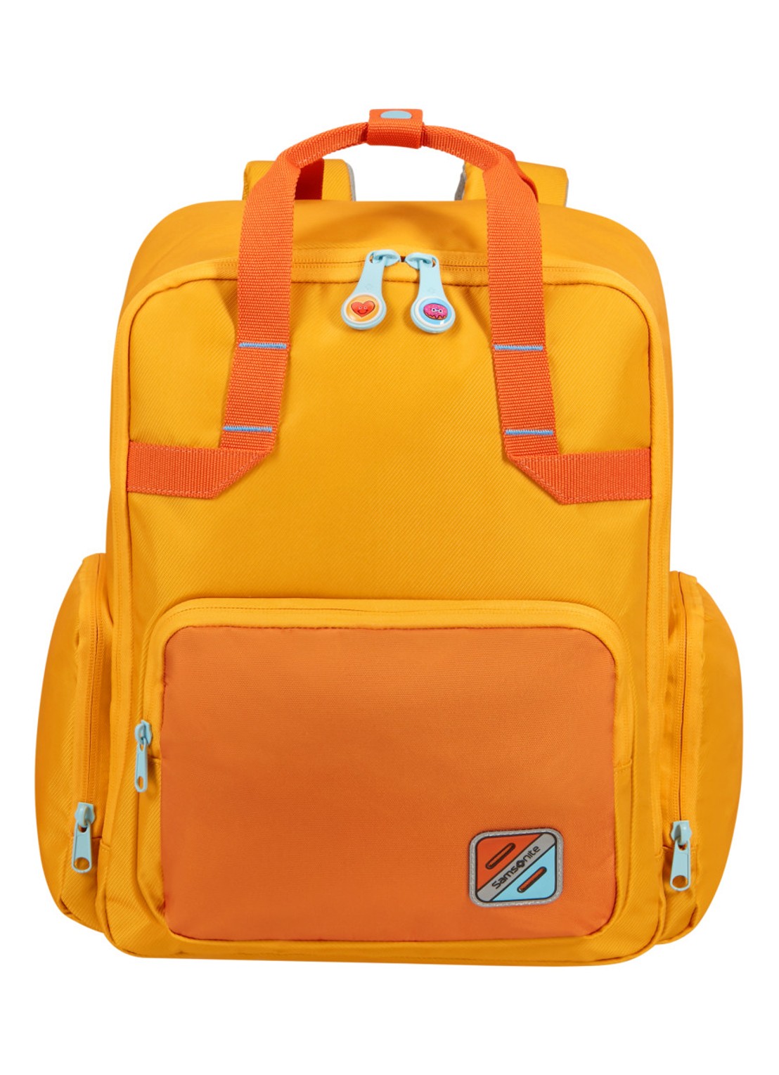 Samsonite Kidzjoy rugzak - voorkant 2 geel