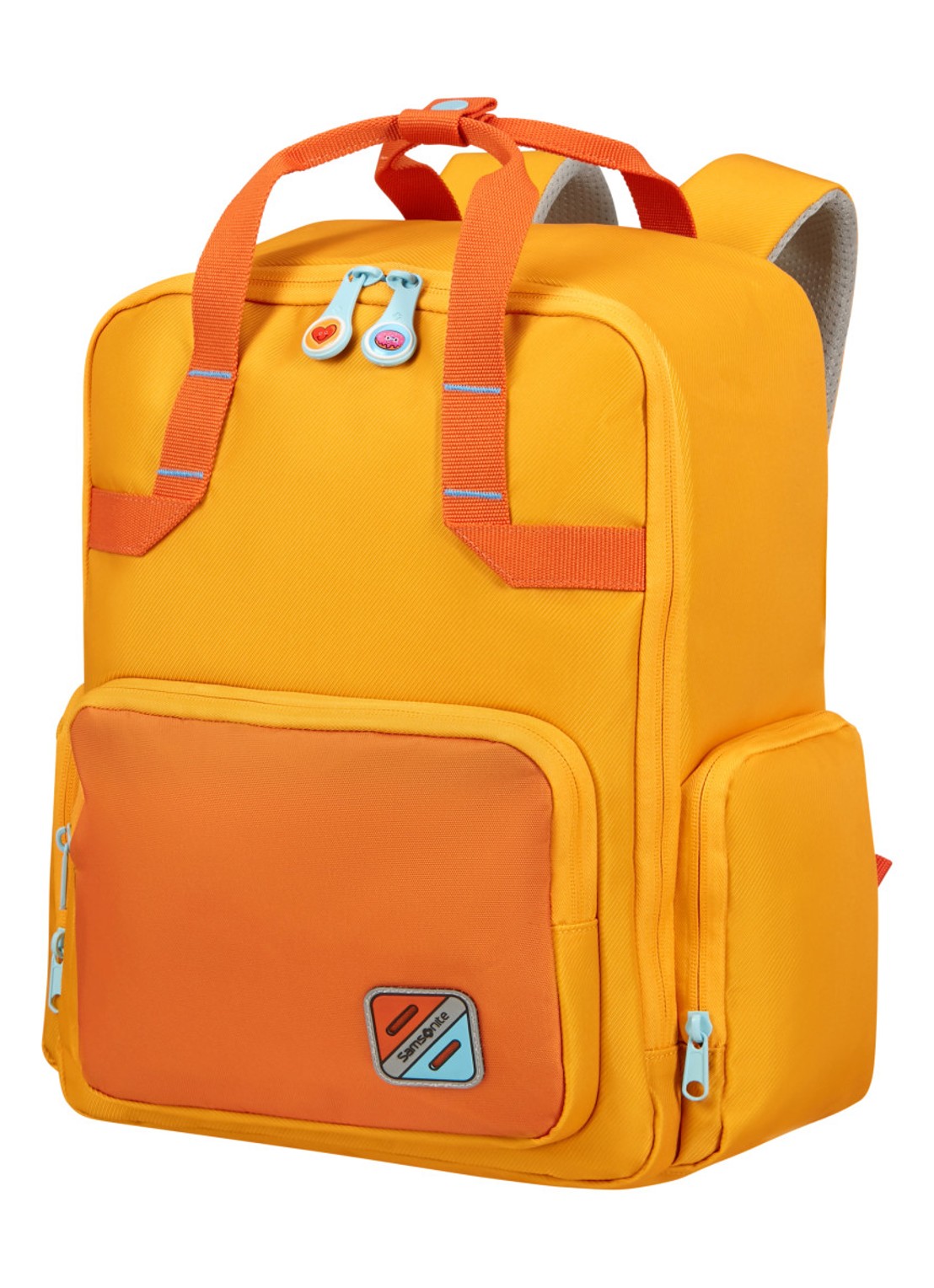 Samsonite Kidzjoy rugzak - voorkant 3 geel