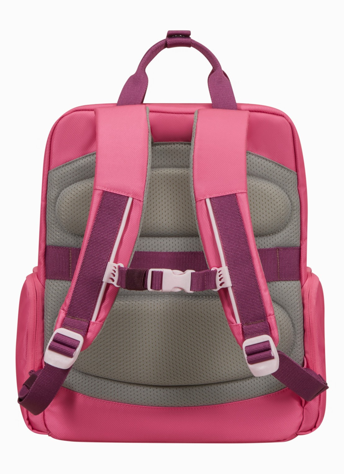Samsonite Kidzjoy rugzak - achterkant donkerroze