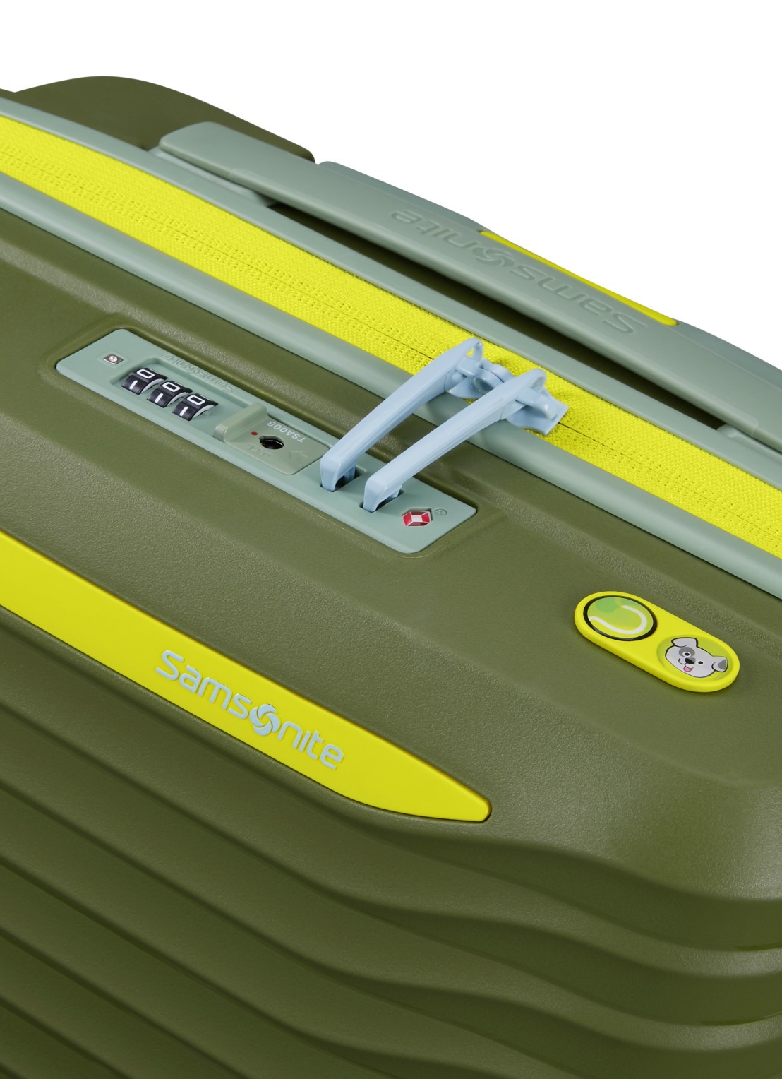 Samsonite Kidzjoy spinner 45 cm - detail 5 mosgroen